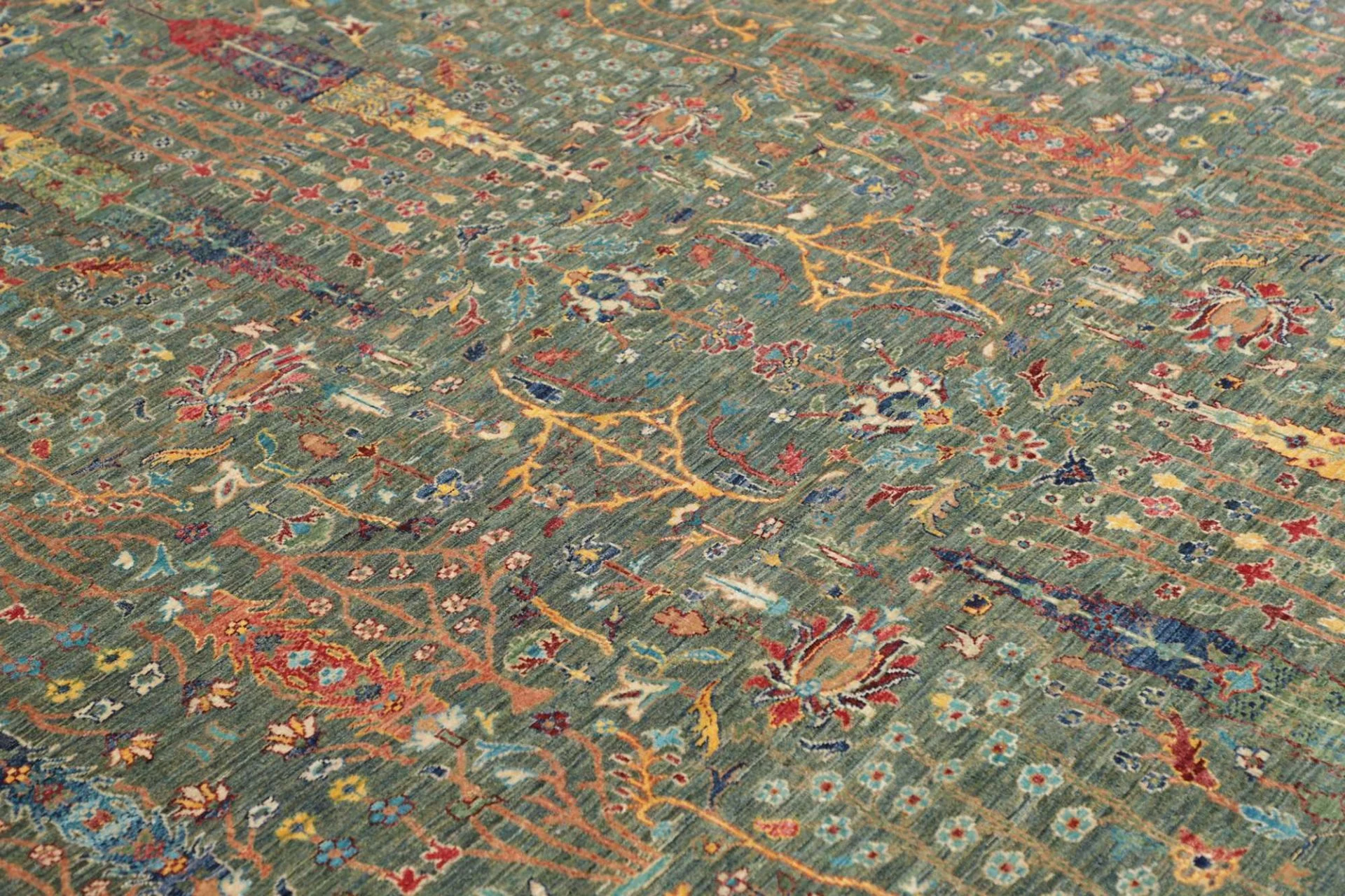 Samarkand Pakistani Rug 203 × 248 cm in Wool, hand-knotted - Image 7