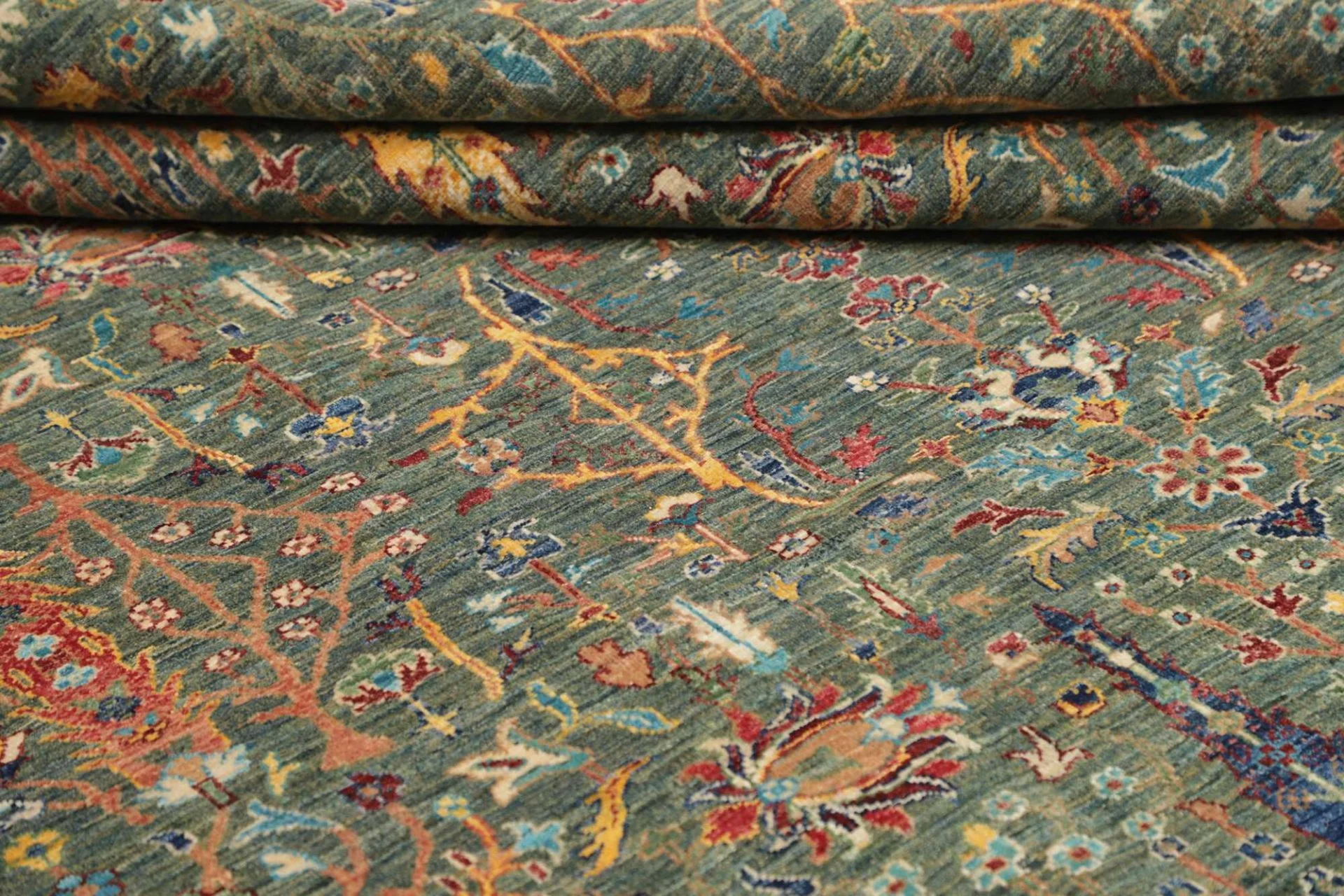 Samarkand Pakistani Rug 203 × 248 cm in Wool, hand-knotted - Image 10