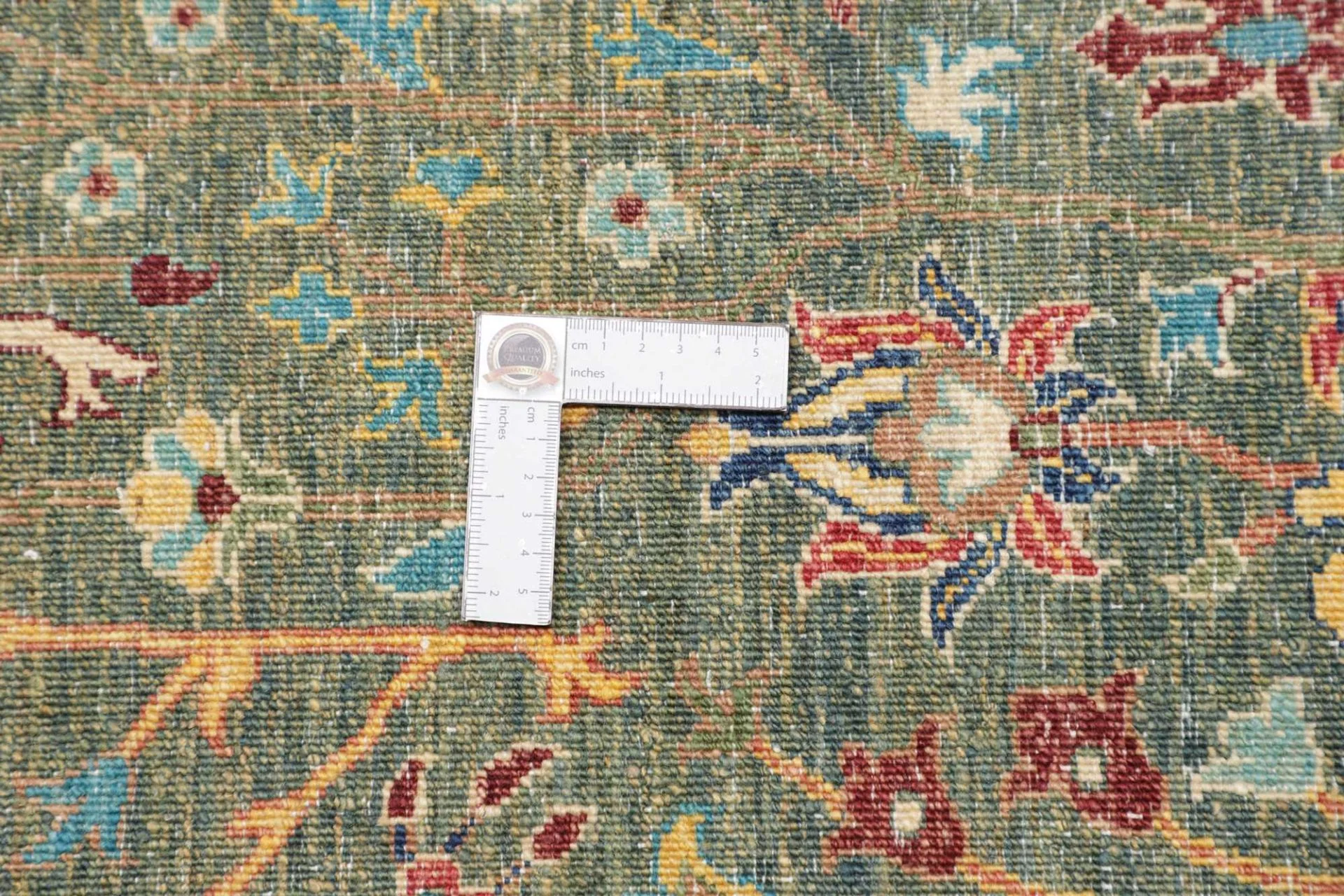 Samarkand Pakistani Rug 203 × 248 cm in Wool, hand-knotted - Image 11