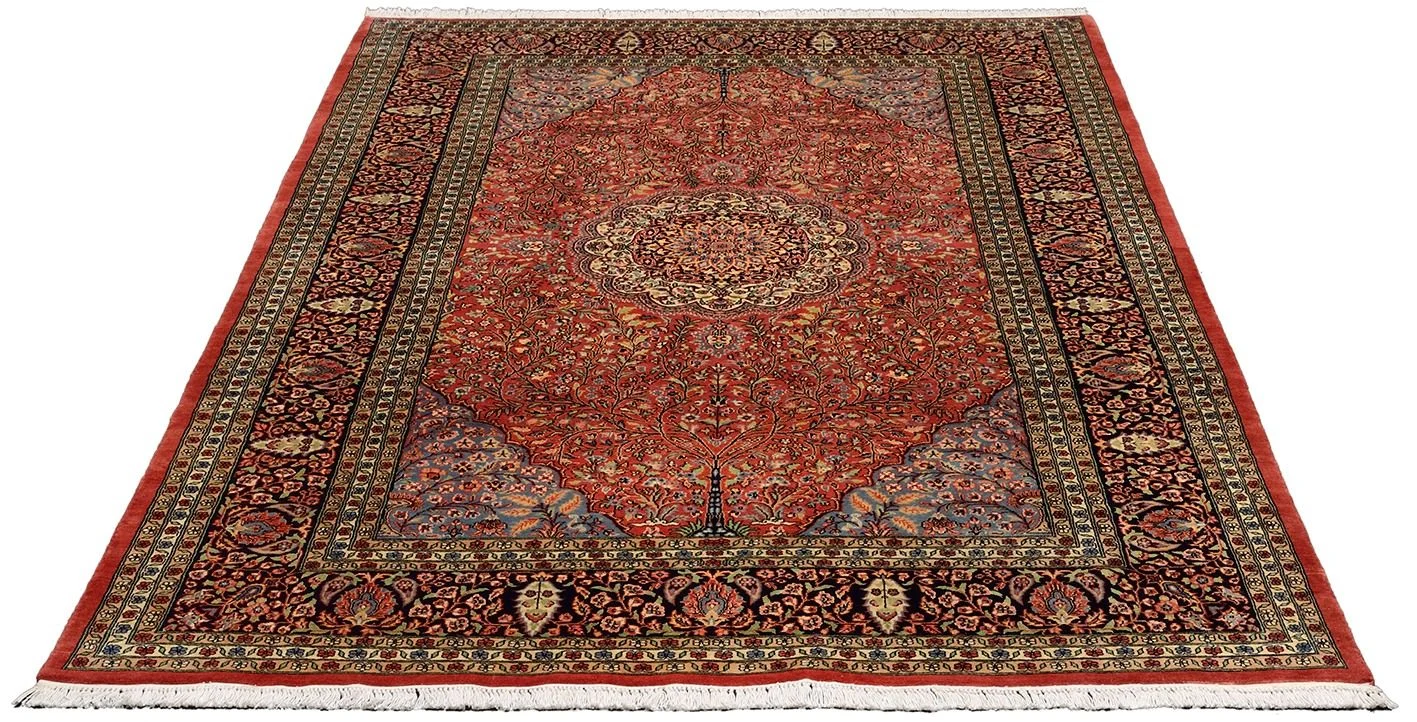 Alternative view of Tabriz Pakistani Rug 183 × 288 cm in Wool, hand-knotted