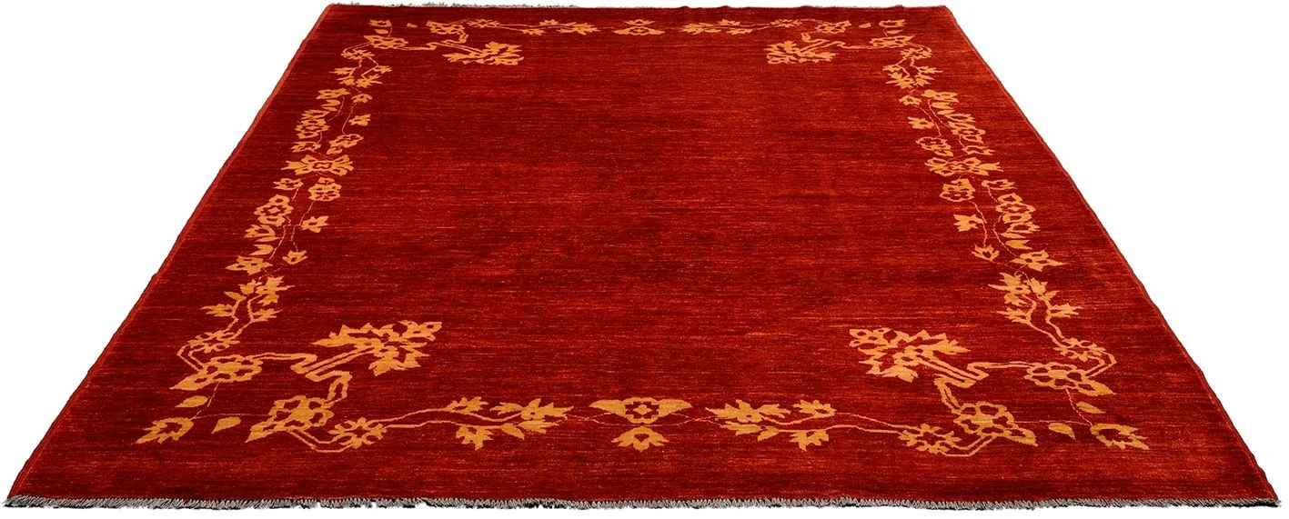 Alternative view of Hand-Knotted Ziegler Pakistani Rug, 247 × 305 cm, Wool