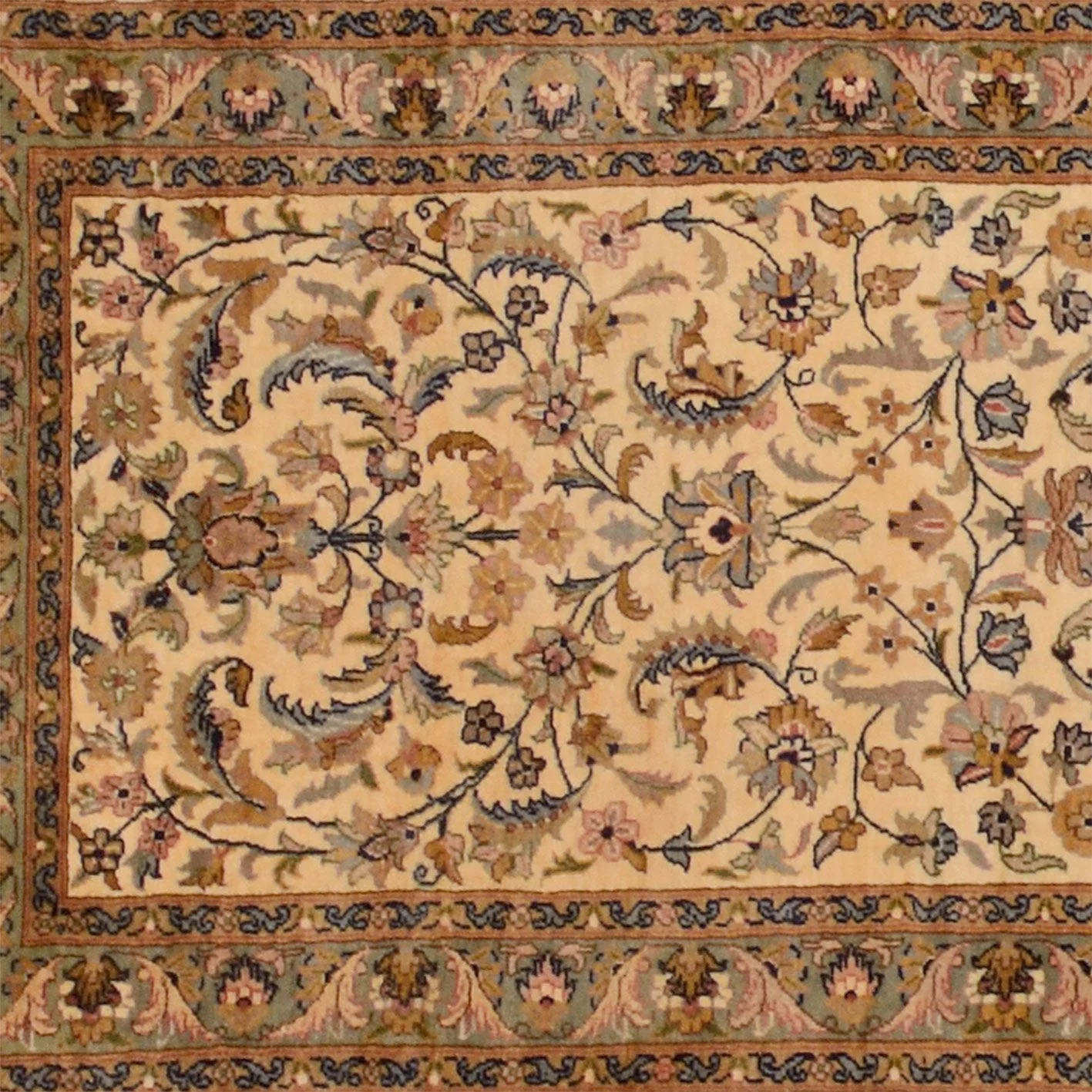Tabriz Pakistani Rug 77 × 370 cm in Wool, hand-knotted - Image 4