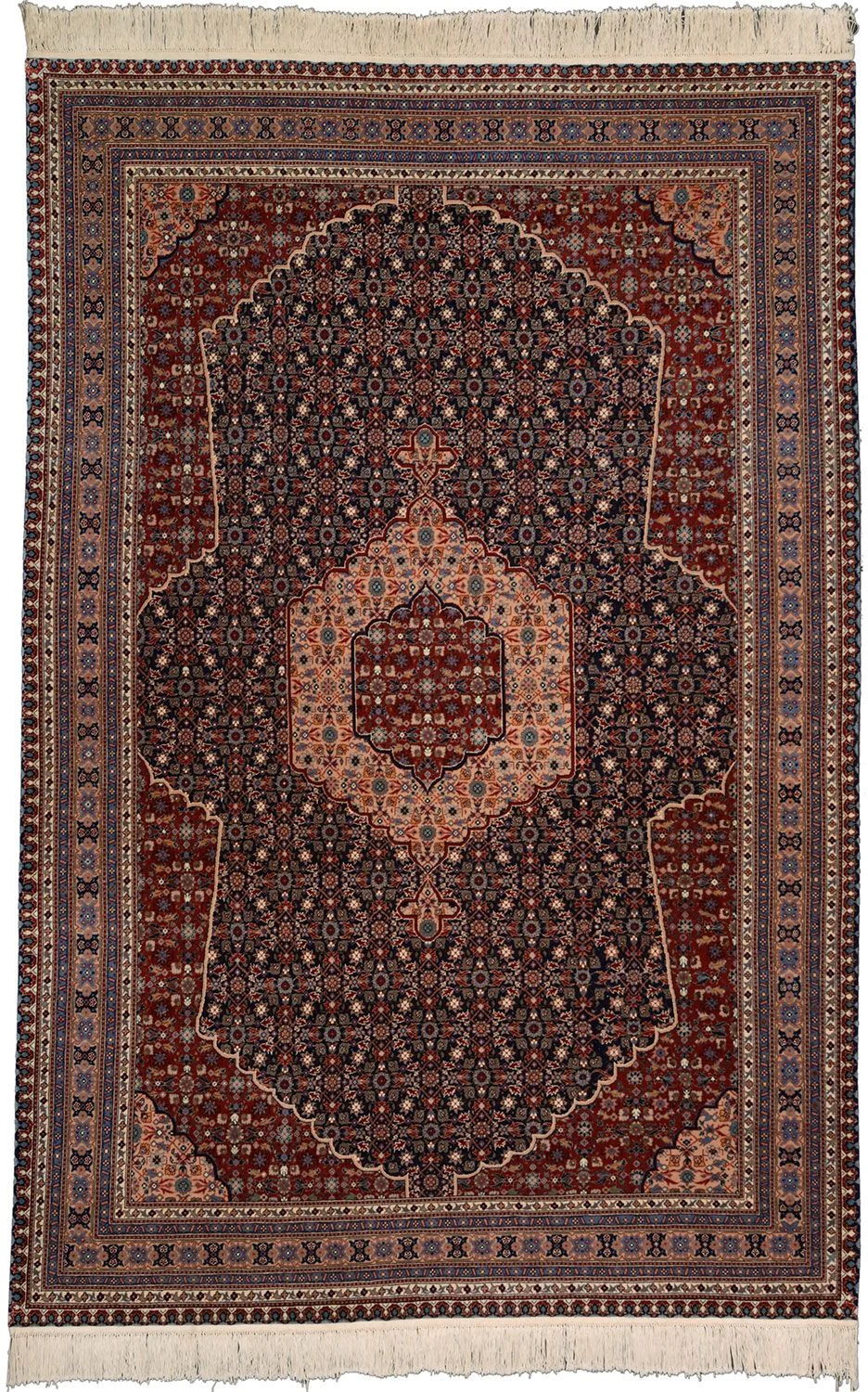 Hand-Knotted Bijar Chinese Rug, 180 × 290 cm, Wool