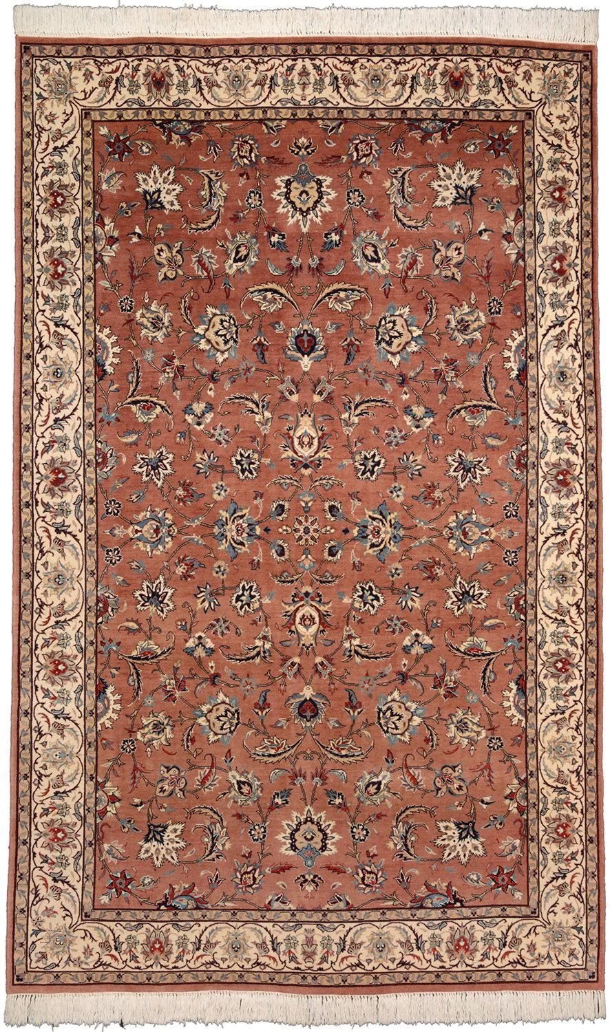 Wool Sarouk Pakistani Rug 183 × 291 cm, hand-knotted