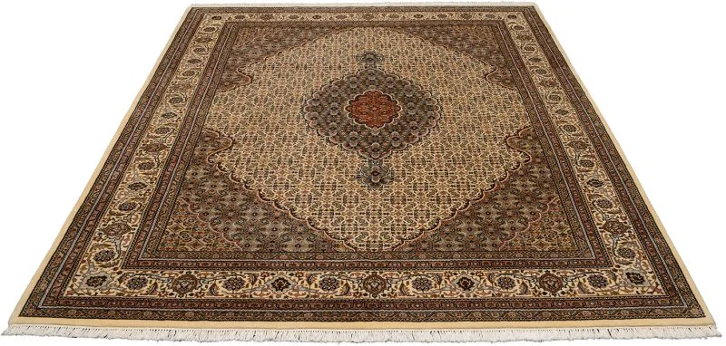 Alternative view of Bijar Indian Rug 249 × 310 cm in Wool, hand-knotted