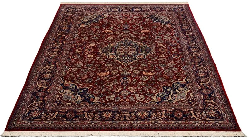 Alternative view of Isfahan Chinese Rug 170 × 240 cm in Wool, hand-knotted