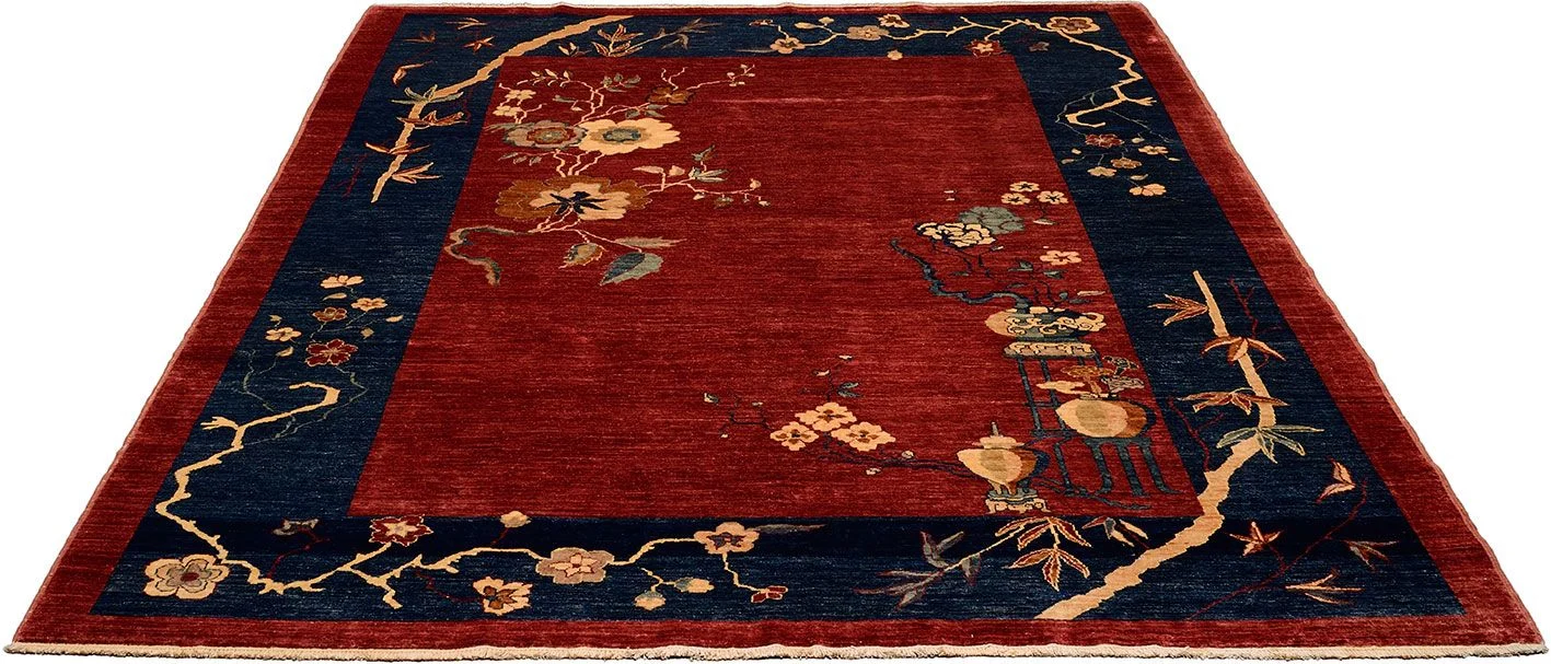 Alternative view of Ziegler Pakistani Rug 243 × 288 cm in Wool, hand-knotted