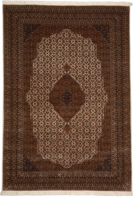 Bijar Indian Rug 198 × 288 cm in Wool, hand-knotted