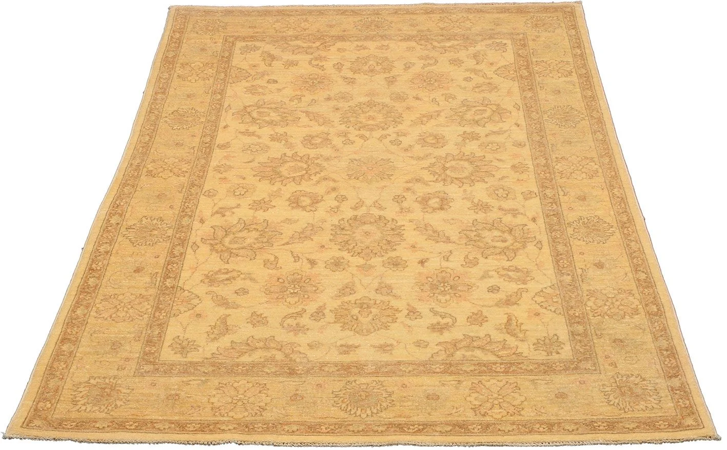 Alternative view of Hand-Knotted Ziegler Pakistani Rug, 115 × 186 cm, Wool
