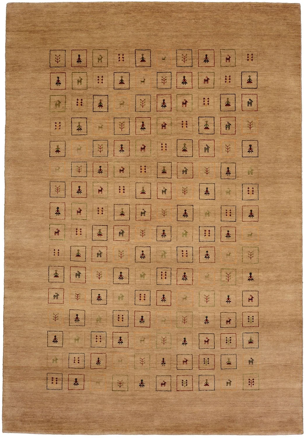 Loribaft Indian Rug 167 × 240 cm in Wool, hand-knotted