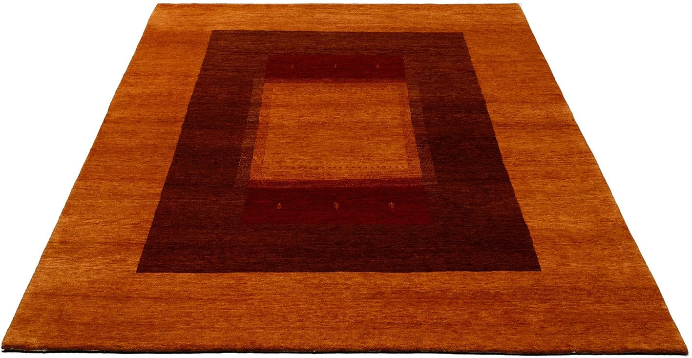 Alternative view of Wool Loribaft Indian Rug 193 × 258 cm, hand-knotted