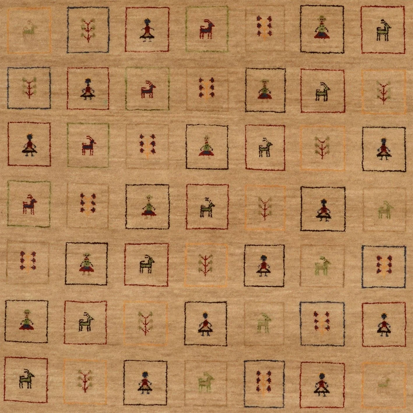 Loribaft Indian Rug 167 × 240 cm in Wool, hand-knotted - Image 4