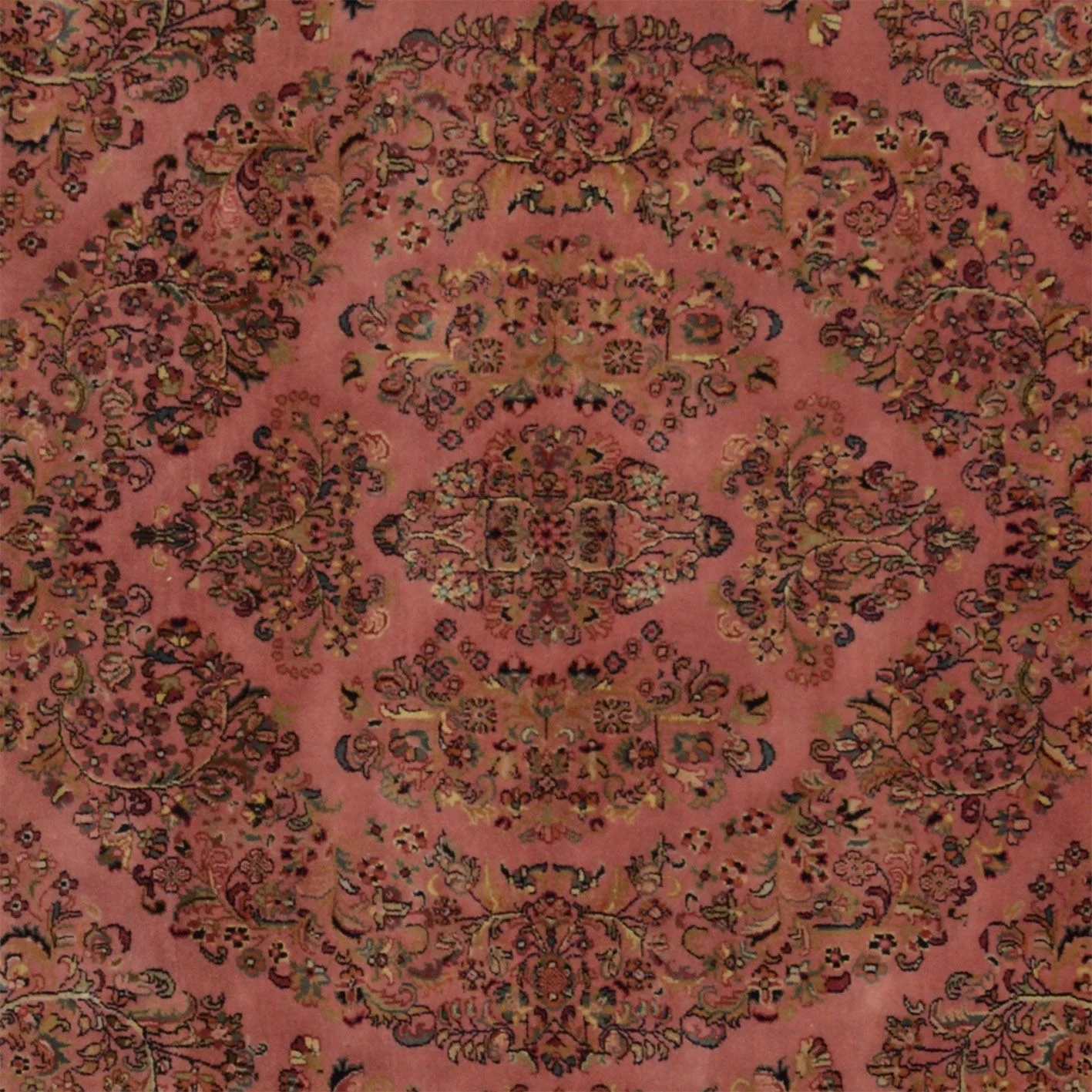 Wool Sarouk Indian Rug 195 × 303 cm, hand-knotted - Image 4