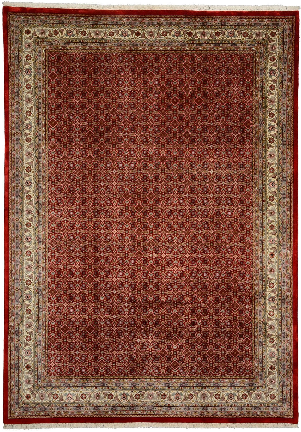 Tabriz Indian Rug 252 × 353 cm in Wool, hand-knotted