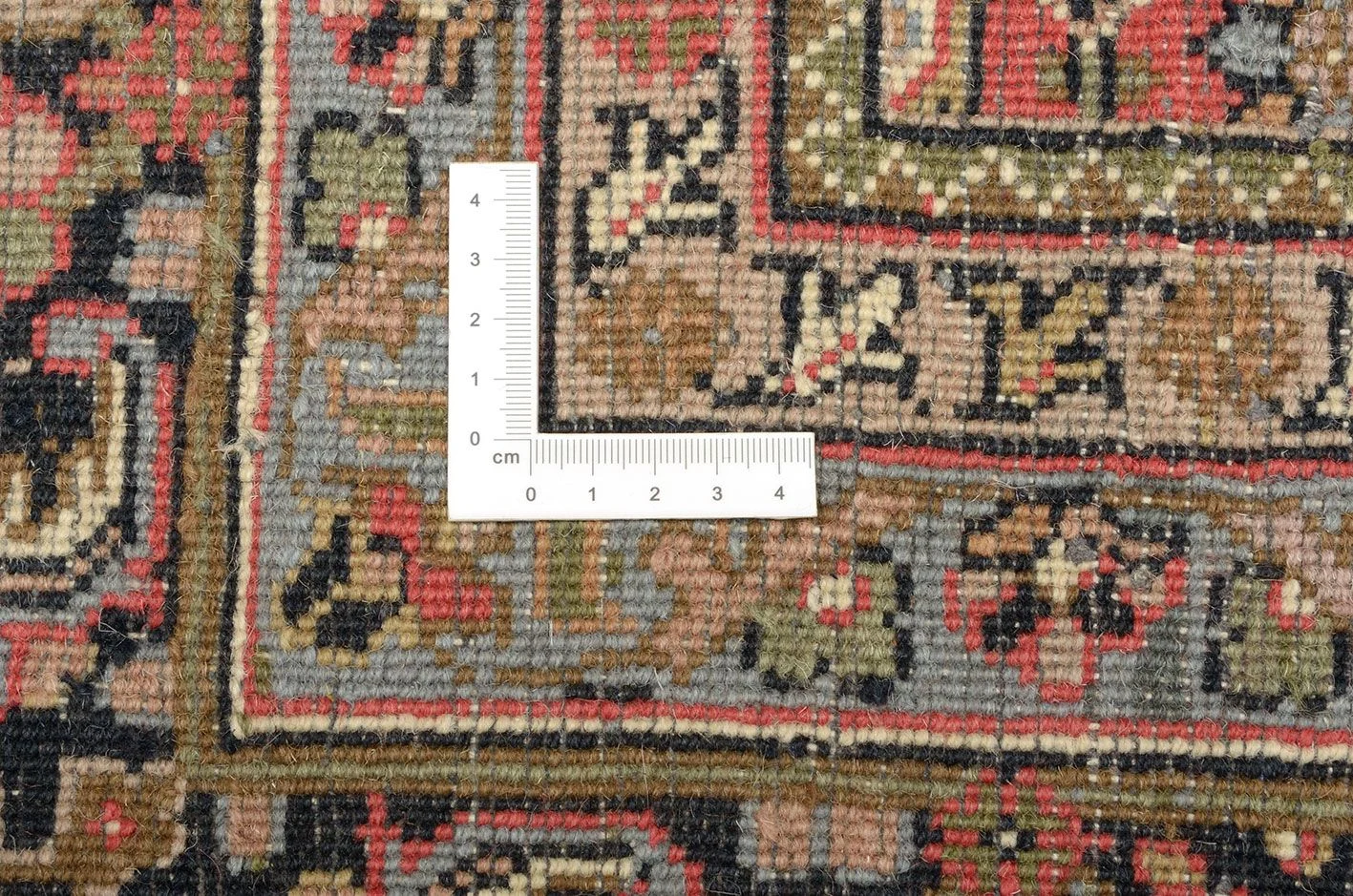 Hand-Knotted Bijar Indian Rug, 208 × 300 cm, Wool - Image 3