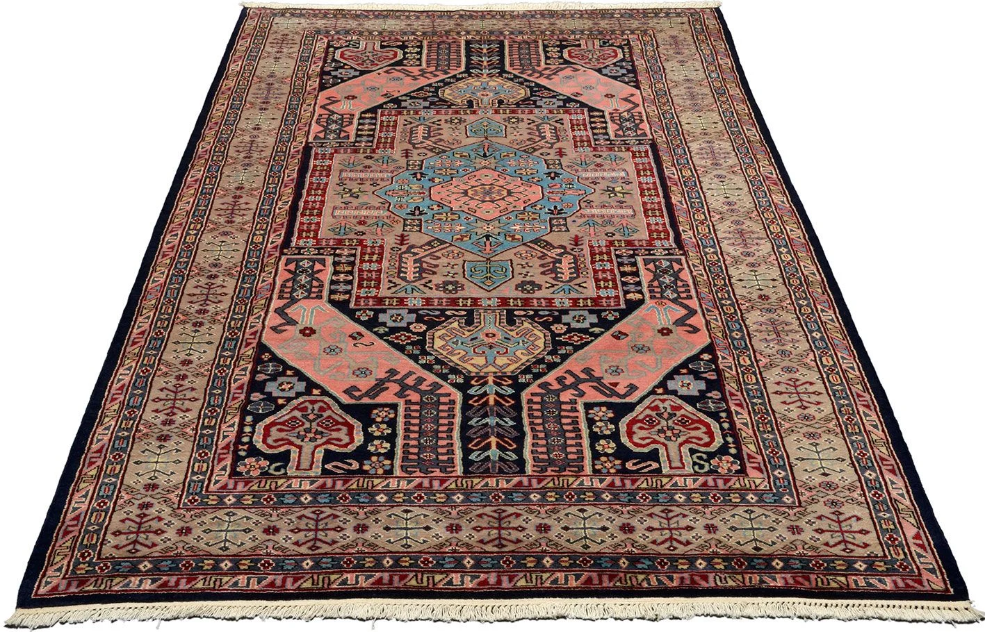 Alternative view of Hand-Knotted Pakistani Rug, 164 × 280 cm, Wool