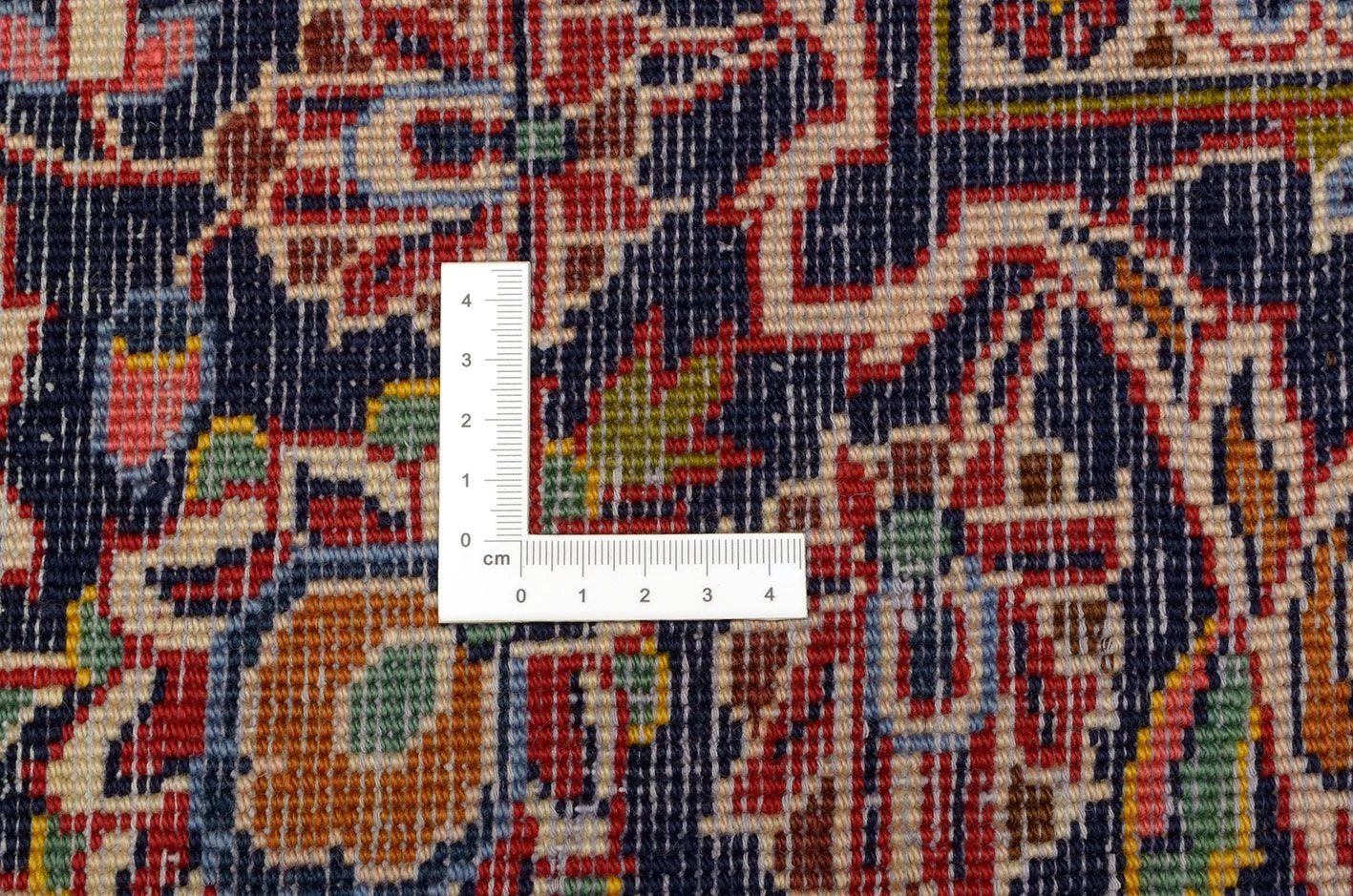 Hand-Knotted Kashan Persian Rug, 250 × 350 cm, Wool - Image 3