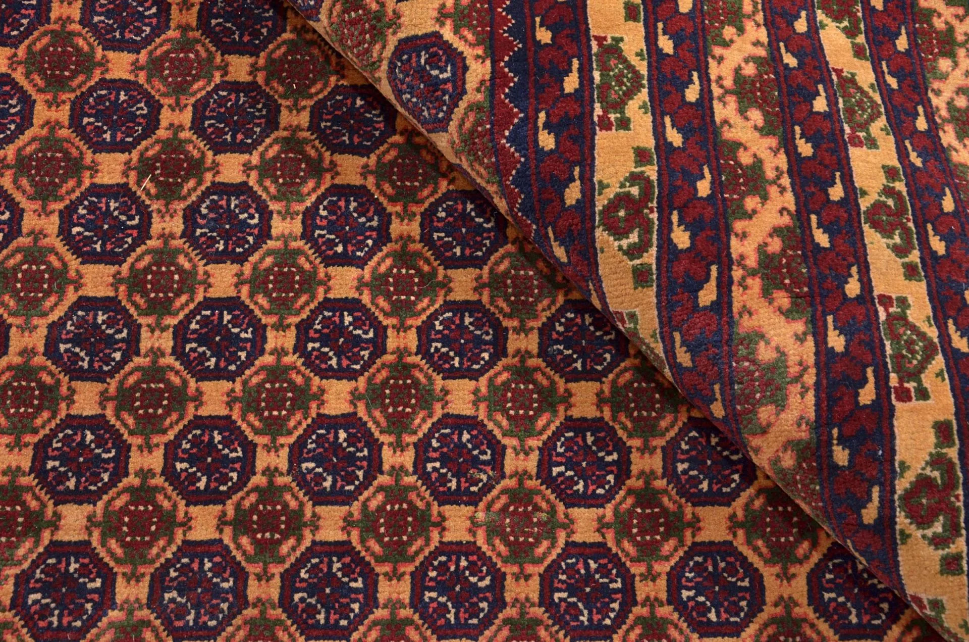Hand-Knotted Pakistani Rug, 197 × 291 cm, Wool - Image 4