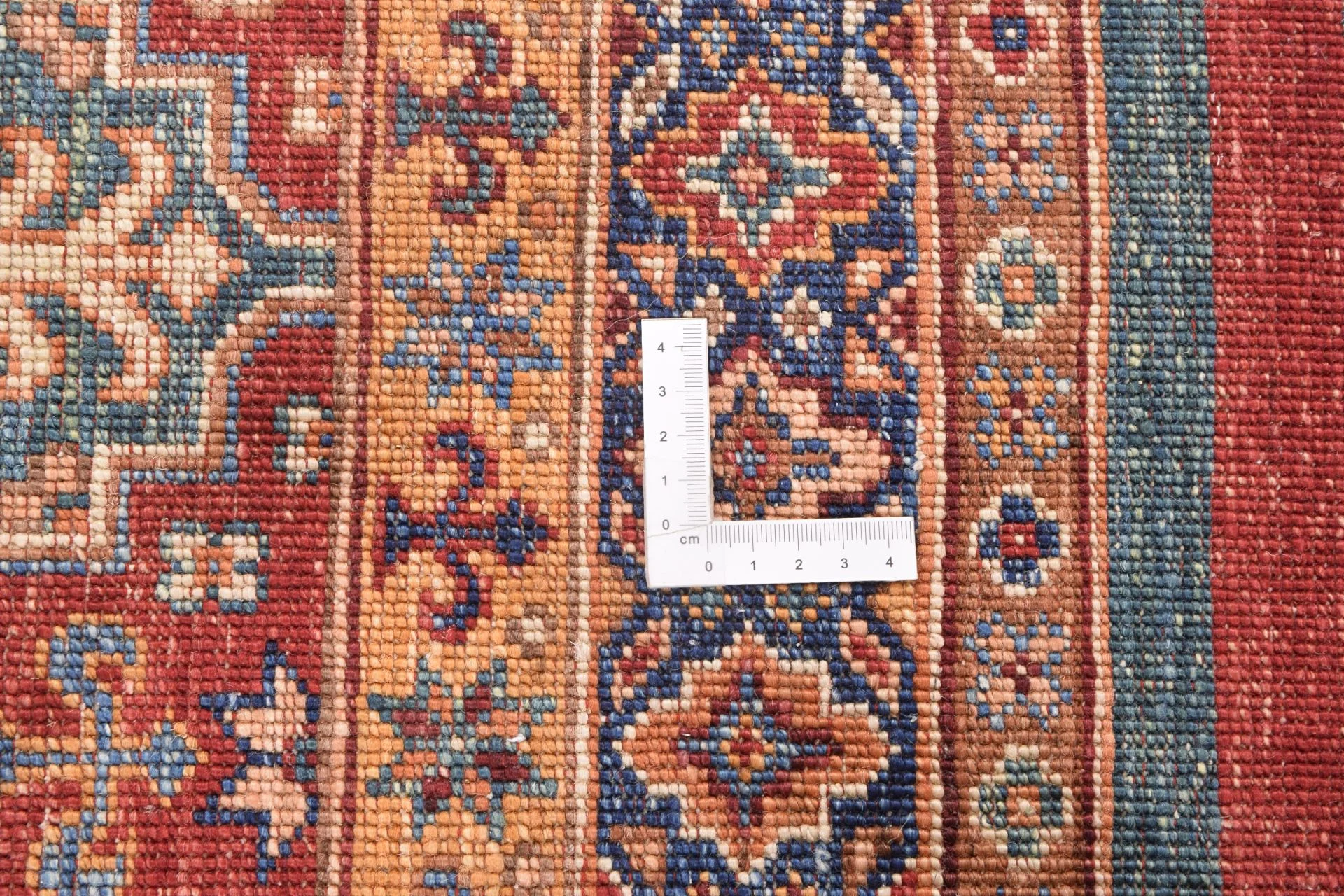 Hand-Knotted Samarkand Afghan Rug, 175 × 247 cm - Image 4