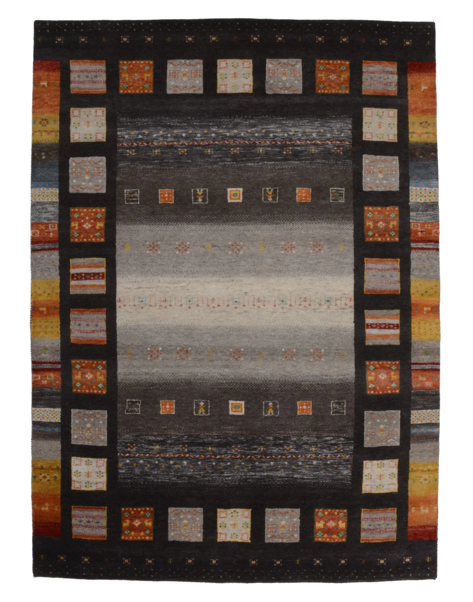 Loribaft Indian Rug 178 × 246 cm in Wool, hand-knotted
