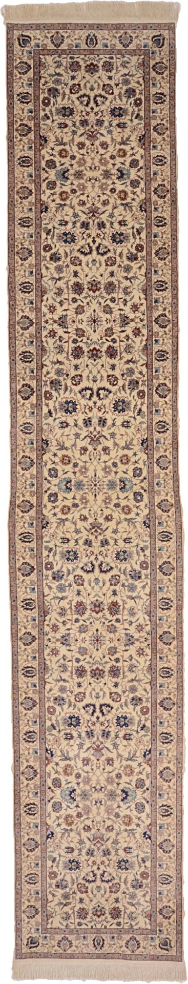 Isfahan Chinese Rug 80 × 434 cm in Wool, hand-knotted