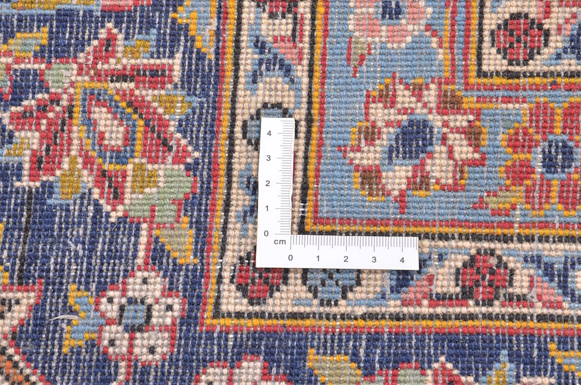 Hand-Knotted Kashan Persian Rug, 279 × 373 cm, Wool - Image 4