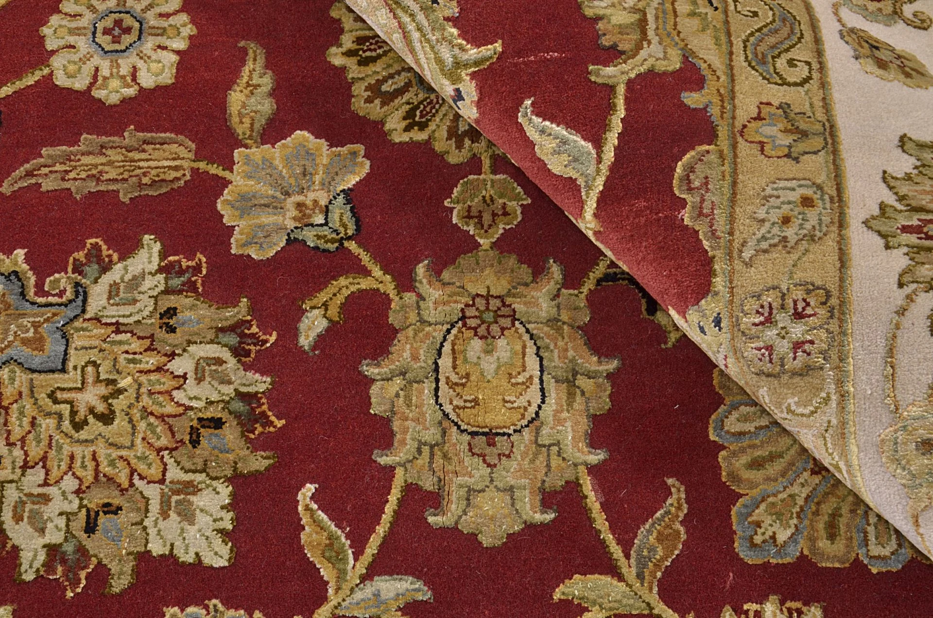 Hand-Knotted Tabriz Indian Rug, 250 × 300 cm, Wool - Image 5
