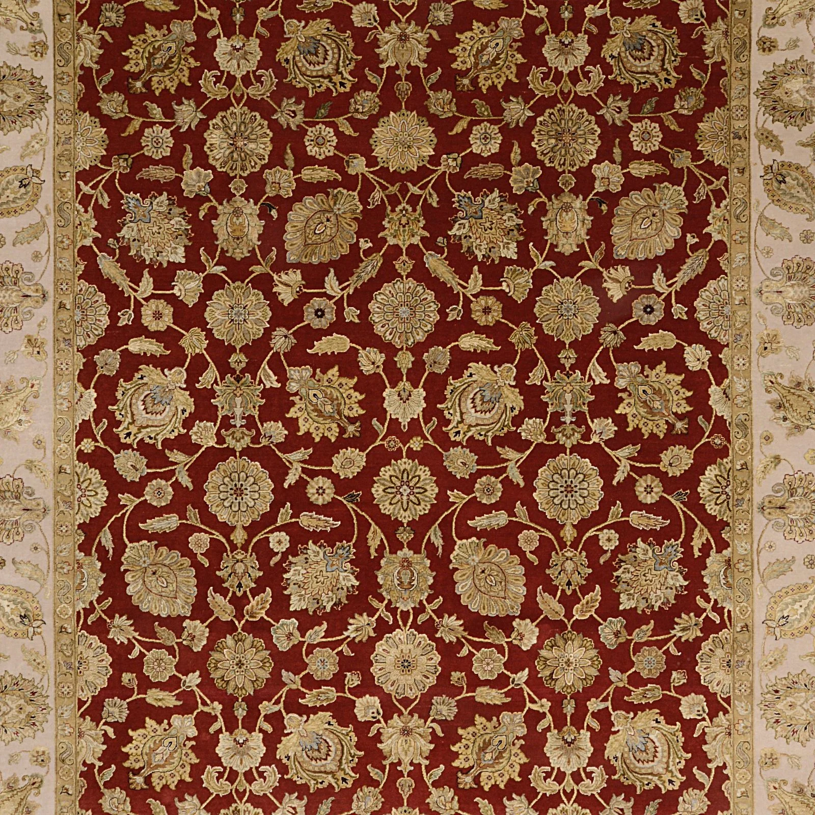 Hand-Knotted Tabriz Indian Rug, 250 × 300 cm, Wool - Image 6