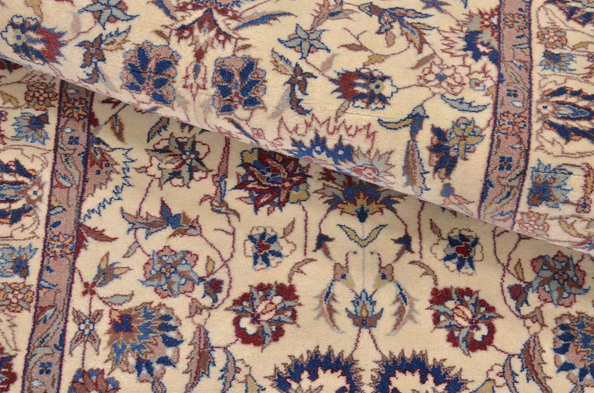 Isfahan Chinese Rug 80 × 434 cm in Wool, hand-knotted - Image 5