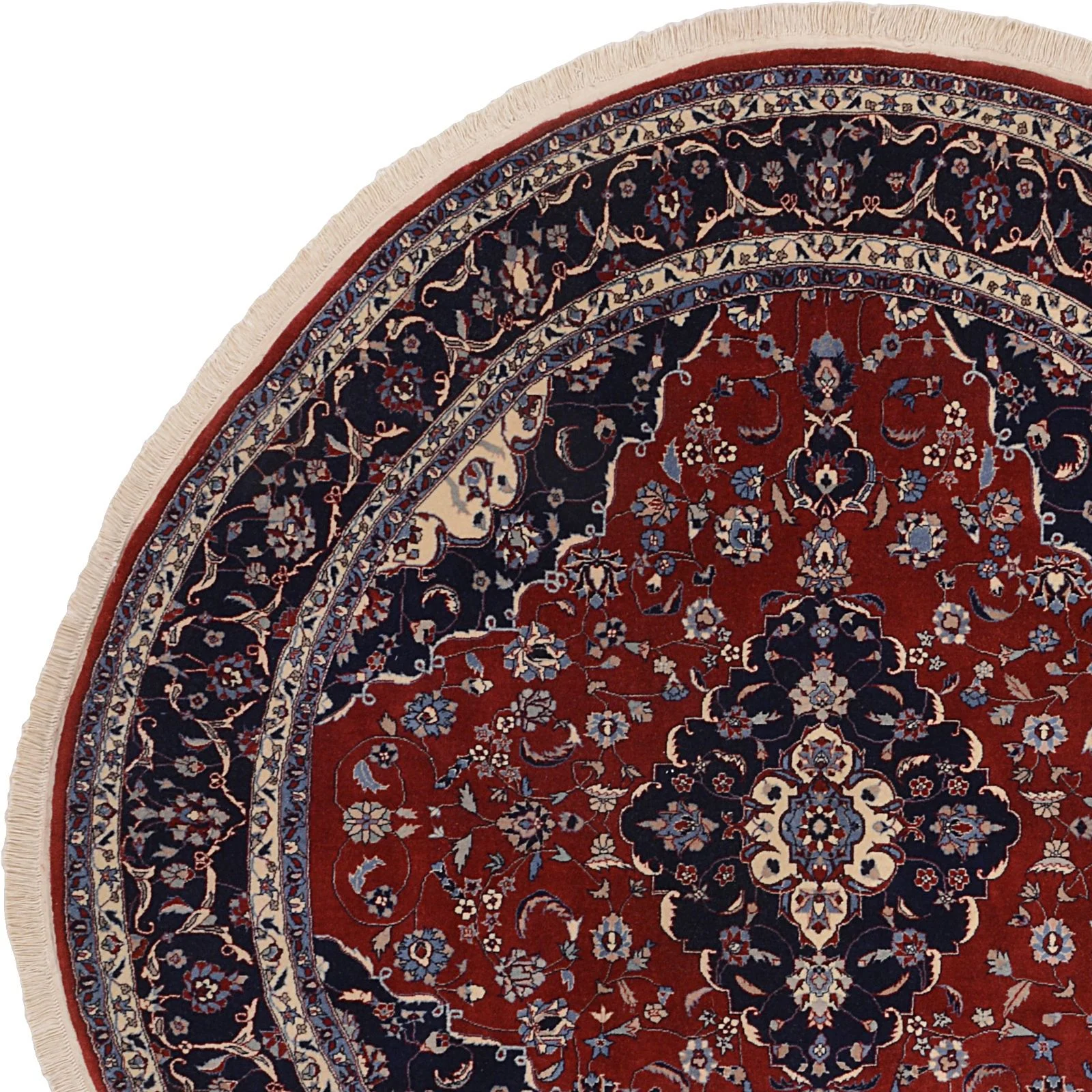 Isfahan Chinese Rug 200 × 200 cm in Wool, hand-knotted - Image 7