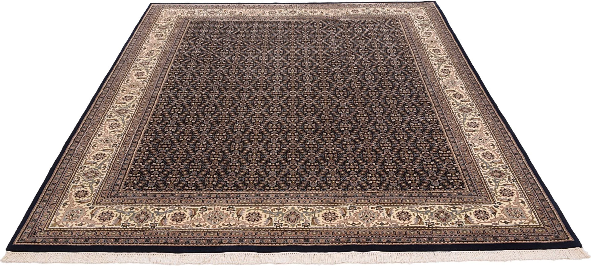 Alternative view of Tabriz Indian Rug 250 × 298 cm in Wool, hand-knotted
