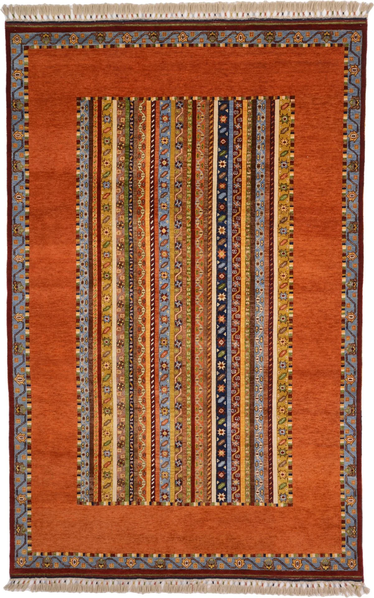 Loribaft Indian Rug 199 × 308 cm in Wool, hand-knotted