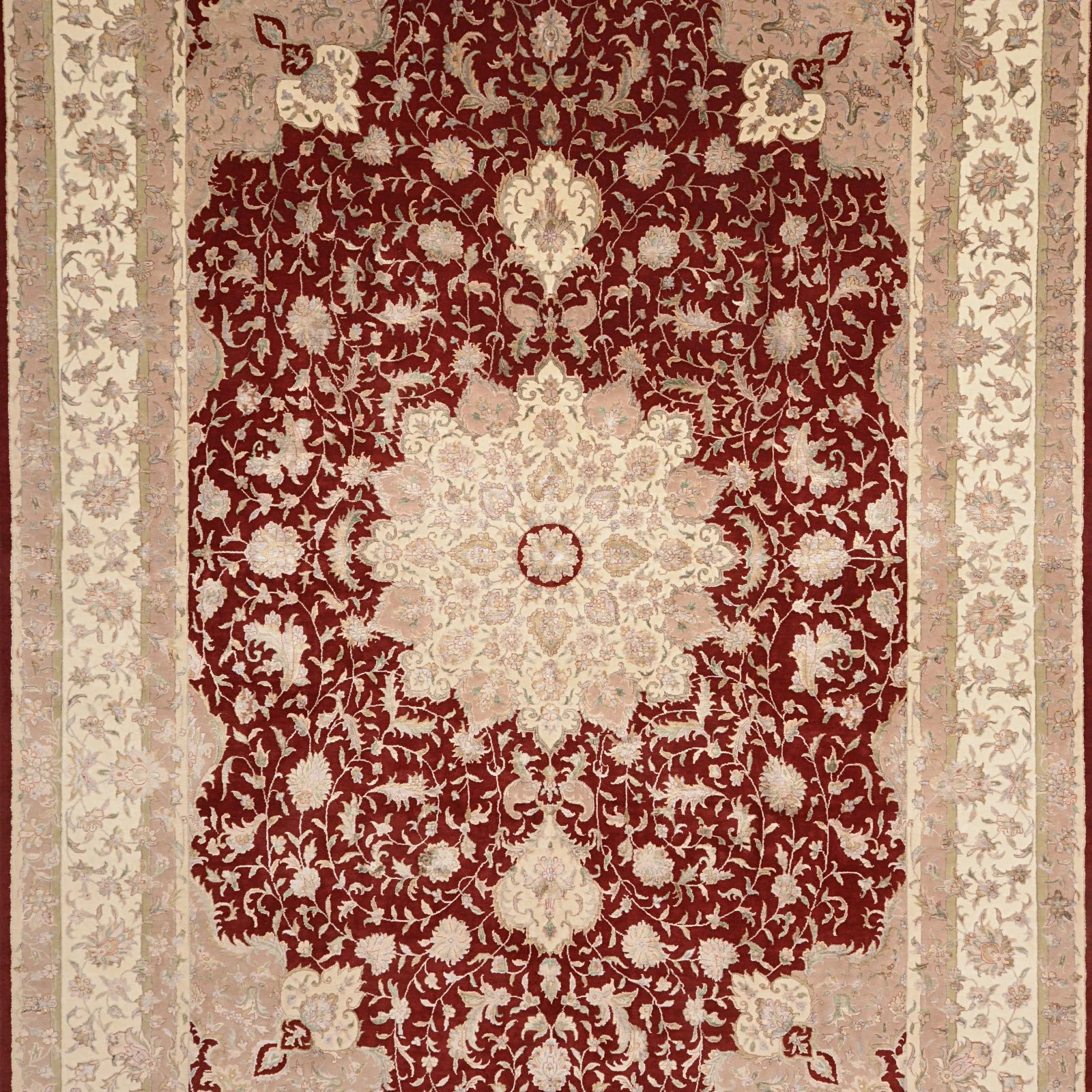 Tabriz Indian Rug 246 × 353 cm, hand-knotted - Image 5