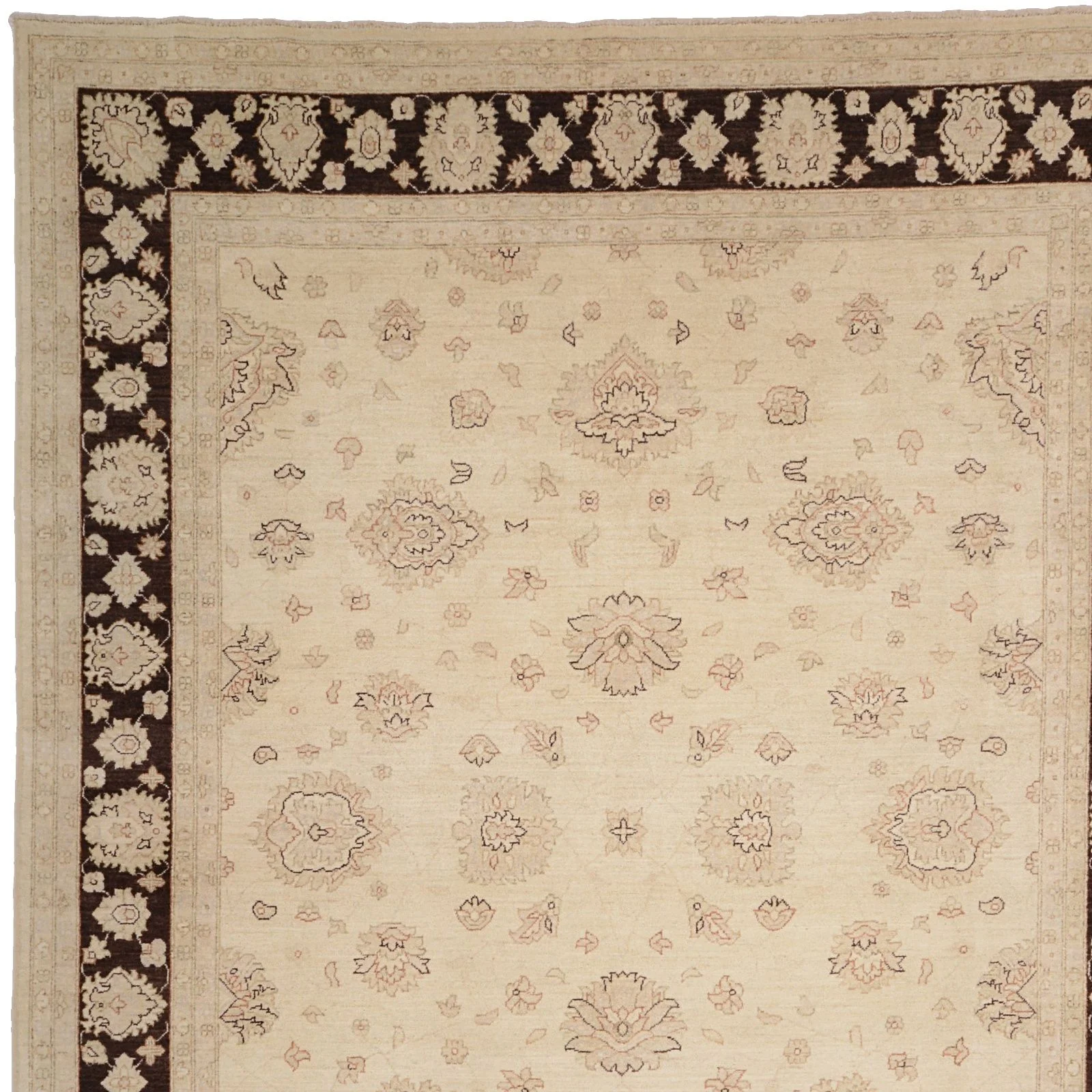Ziegler Pakistani Rug 240 × 311 cm in Wool, hand-knotted - Image 3