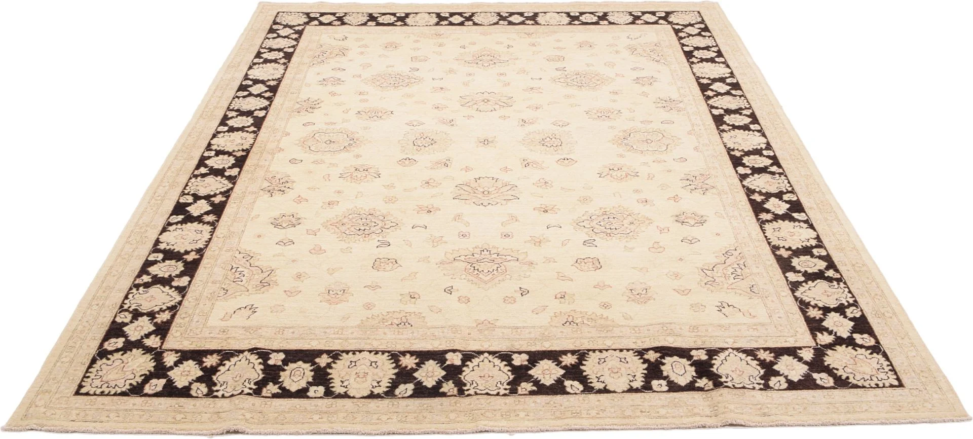 Ziegler Pakistani Rug 240 × 311 cm in Wool, hand-knotted - Image 4