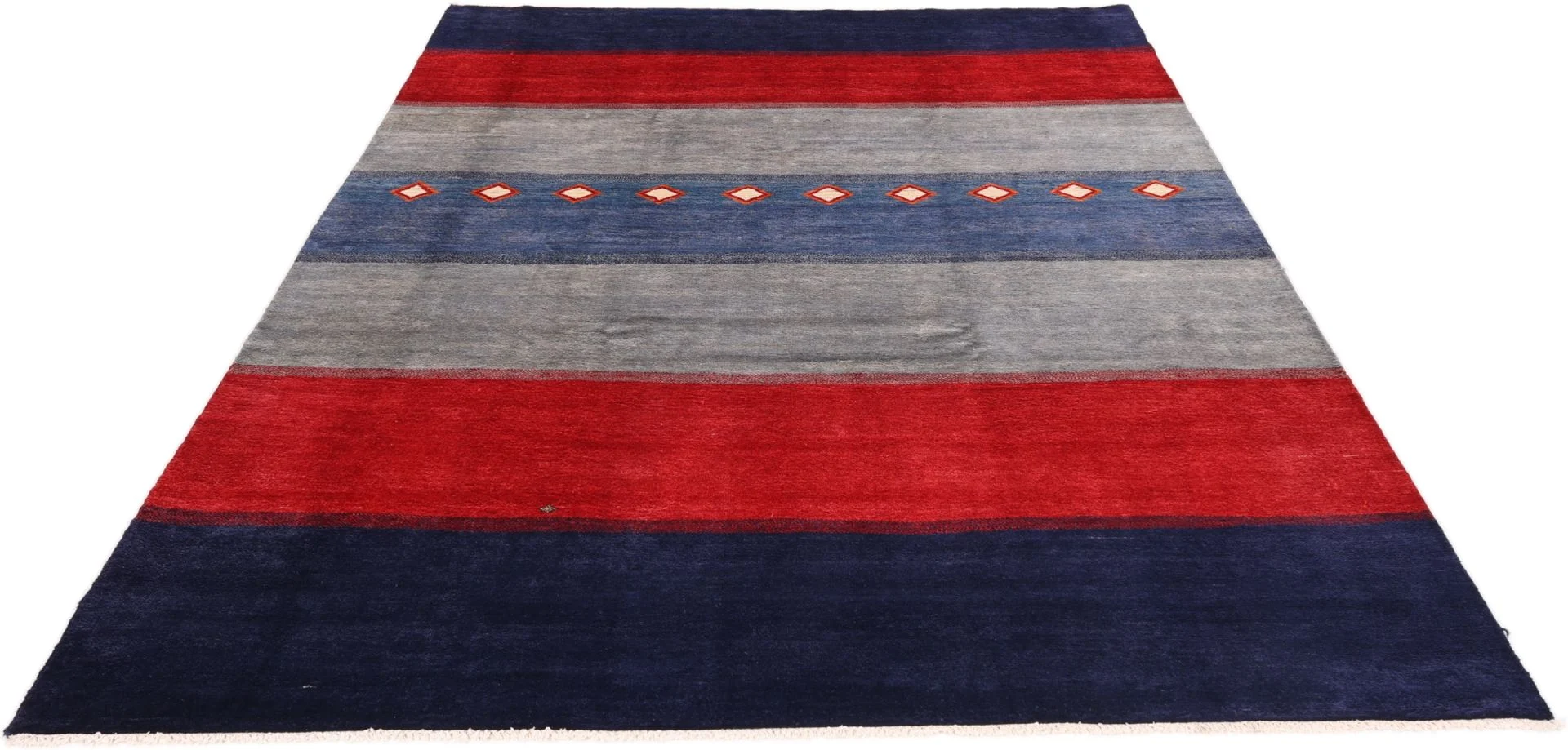 Alternative view of Gabbeh Pakistani Rug 245 × 311 cm in Wool, hand-knotted
