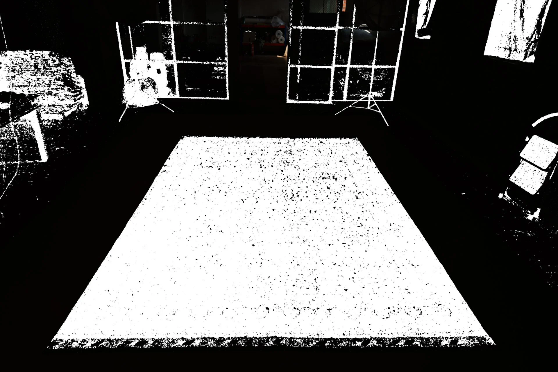 Alternative view of Afghan Rug 254 × 362 cm in Wool, hand-knotted