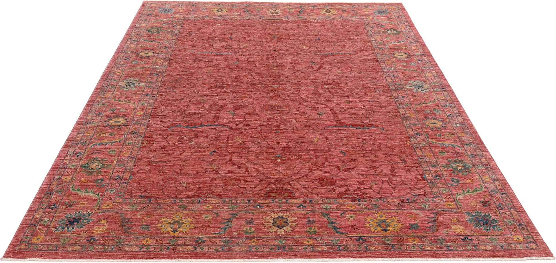 Alternative view of Wool Samarkand Pakistani Rug 248 × 304 cm, hand-knotted