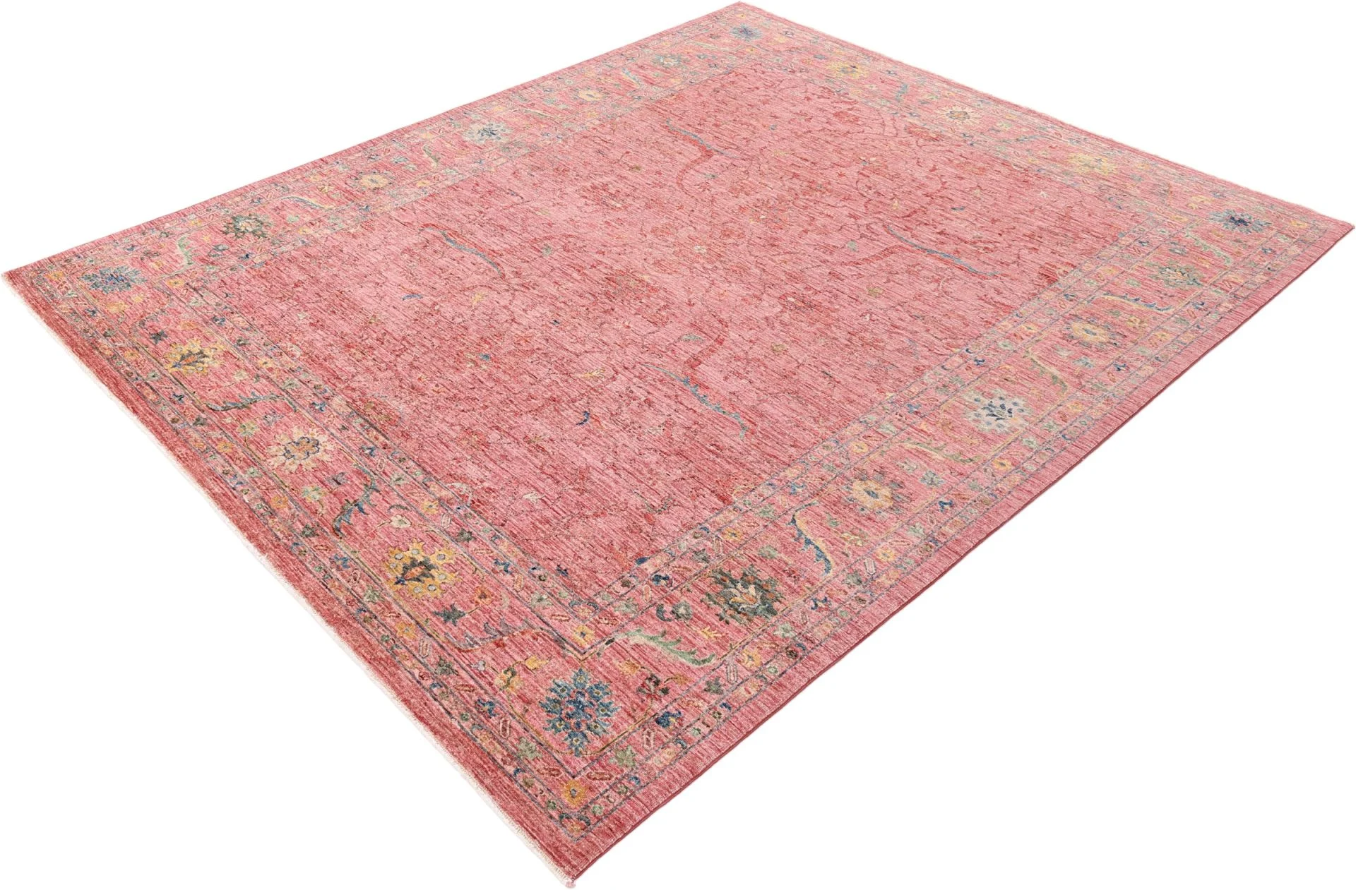 Wool Samarkand Pakistani Rug 248 × 304 cm, hand-knotted - Image 4