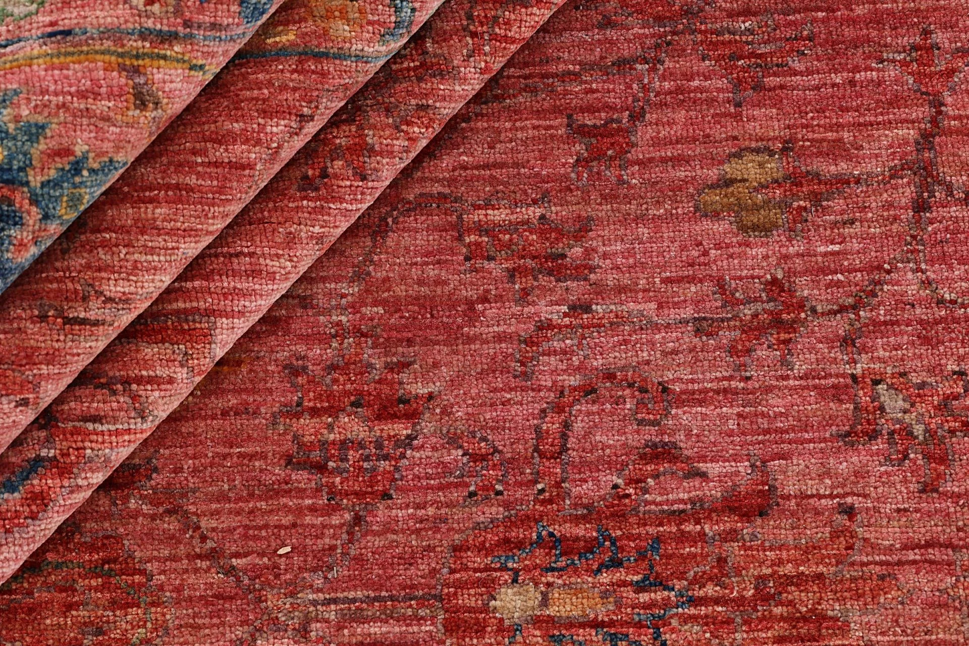 Wool Samarkand Pakistani Rug 248 × 304 cm, hand-knotted - Image 8
