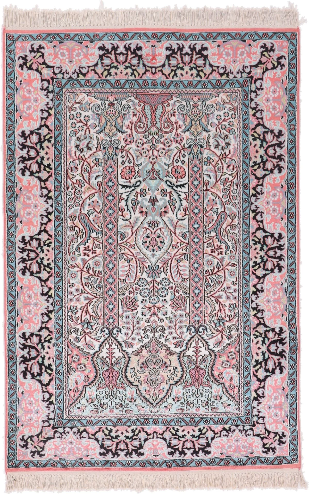 Hand-Knotted Indian Rug, 180 × 120 cm, Wool