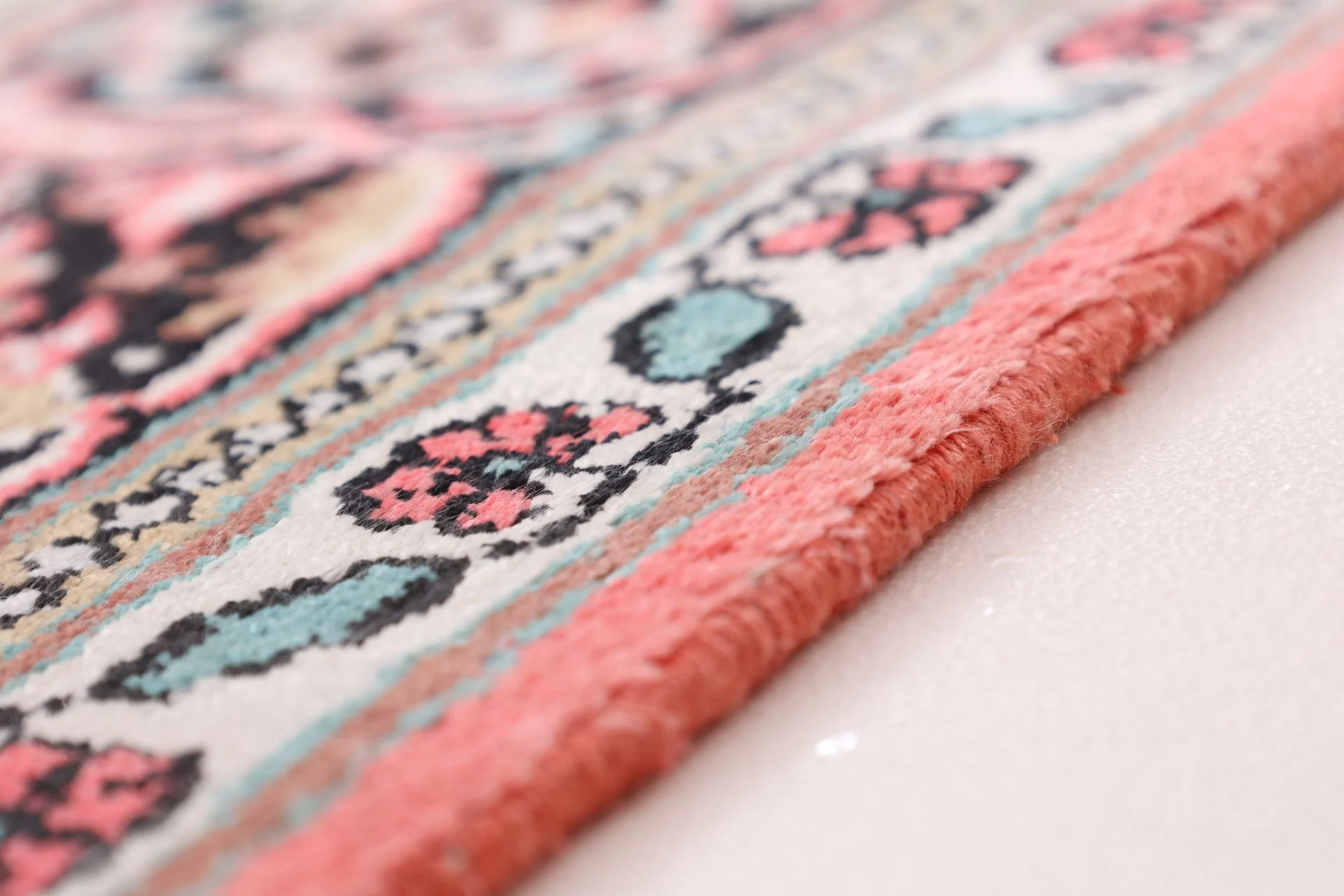 Wool Indian Rug 187 × 121 cm, hand-knotted - Image 6