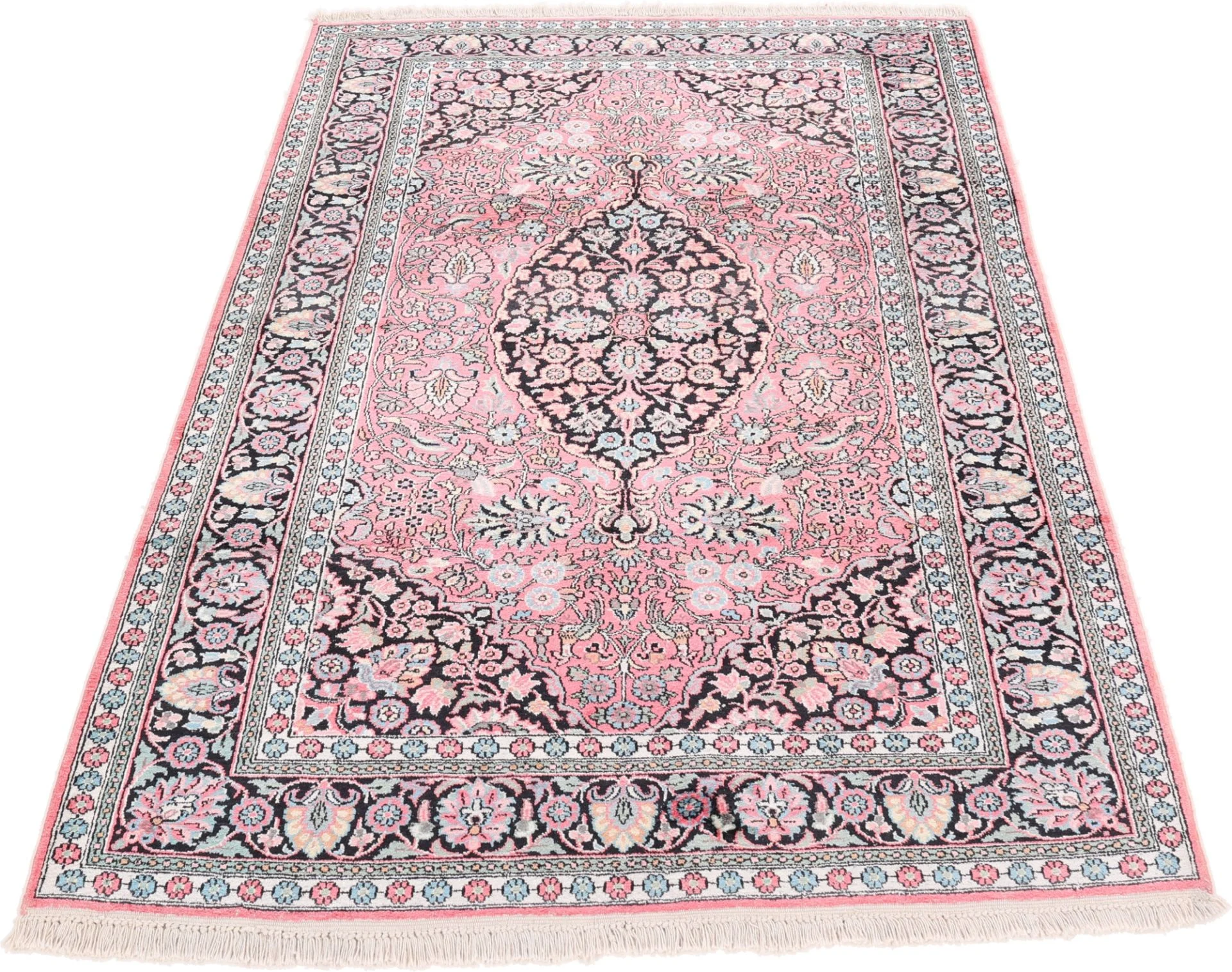 Alternative view of Wool Indian Rug 190 × 125 cm, hand-knotted