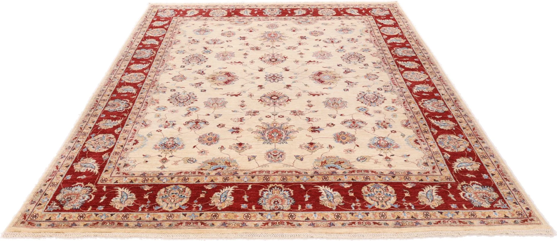 Ziegler Pakistani Rug 241 × 304 cm in Wool, hand-knotted - Image 3