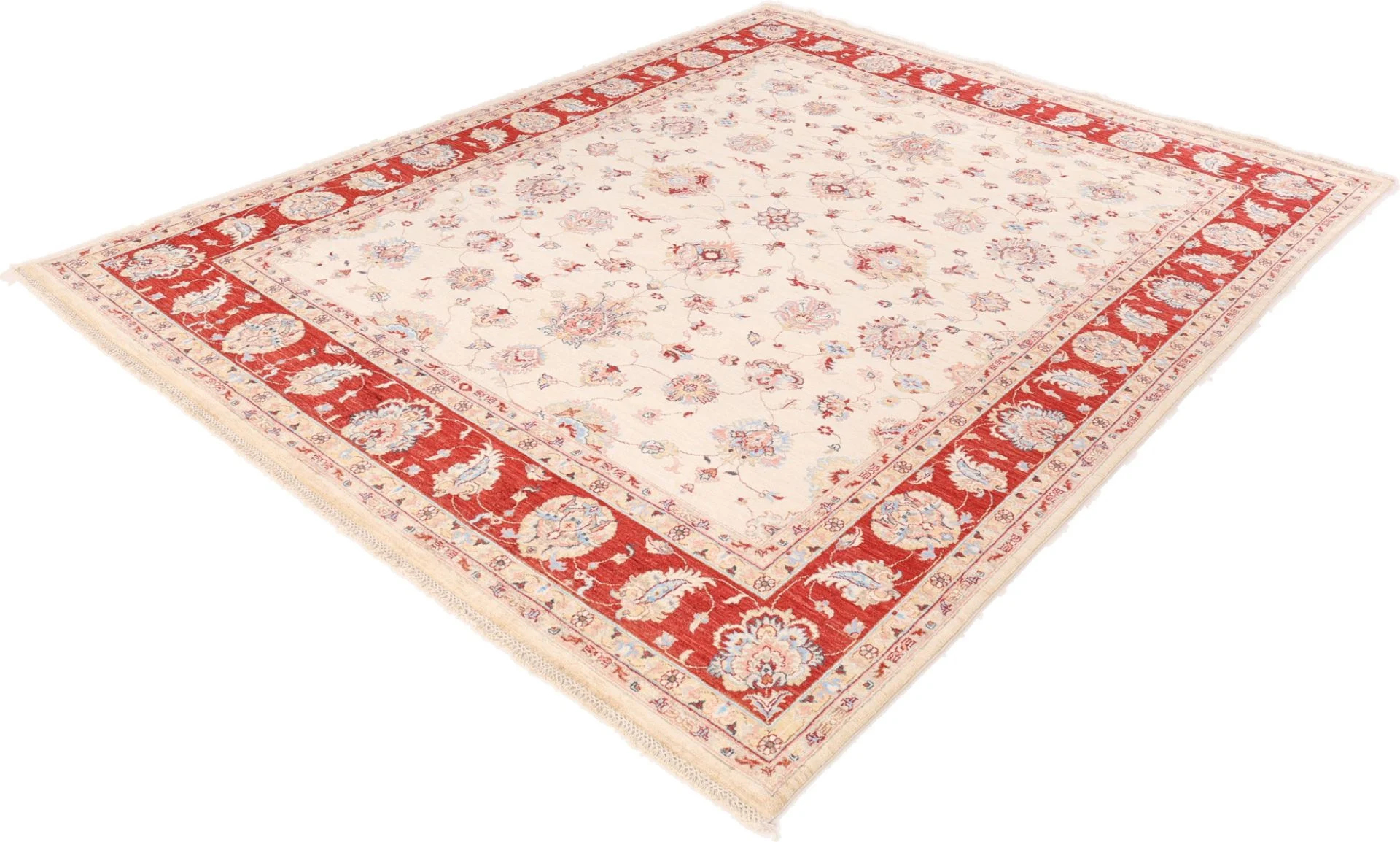 Ziegler Pakistani Rug 241 × 304 cm in Wool, hand-knotted - Image 5