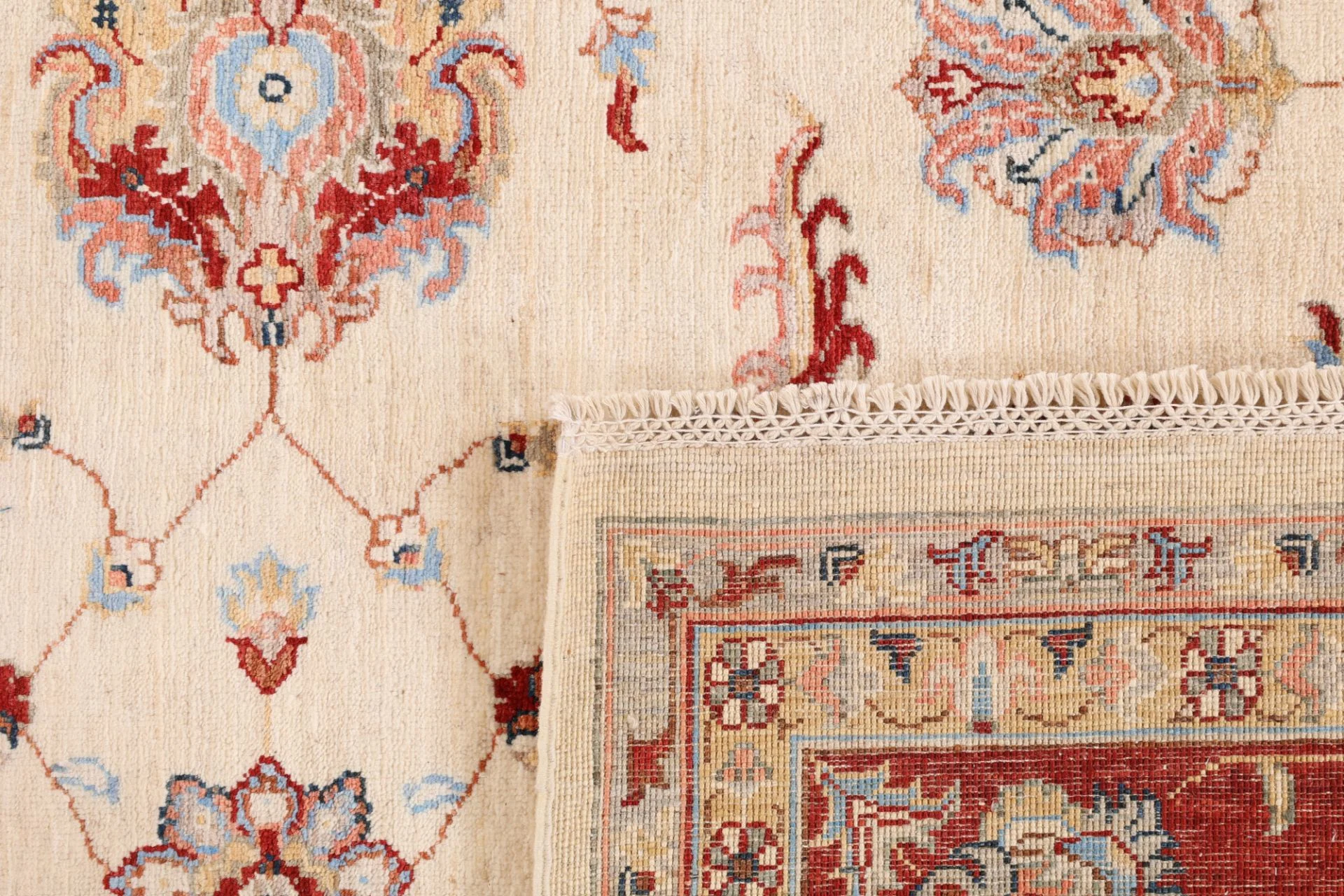 Ziegler Pakistani Rug 241 × 304 cm in Wool, hand-knotted - Image 7
