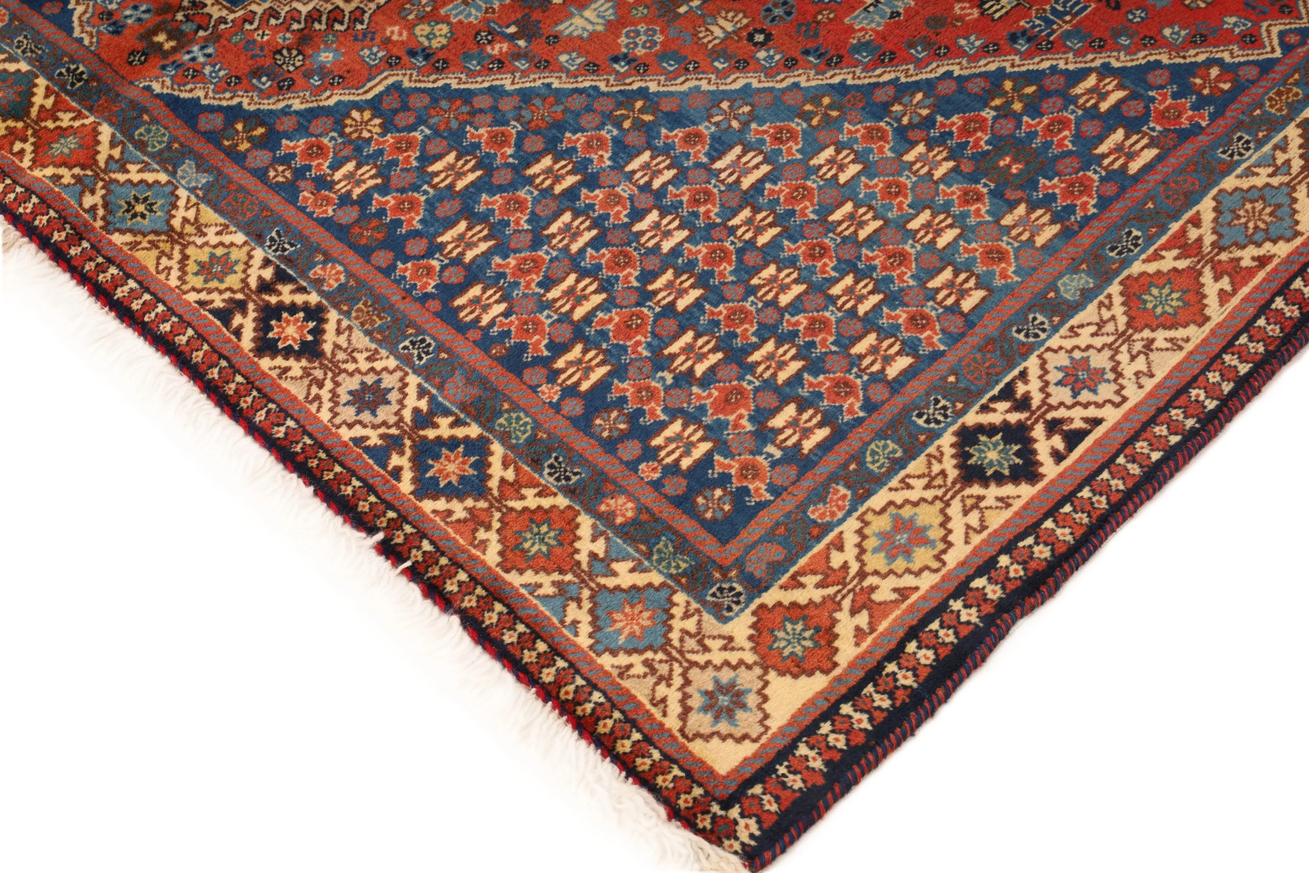 Hand-Knotted Persian Rug, 233 × 182 cm, Wool - Image 6