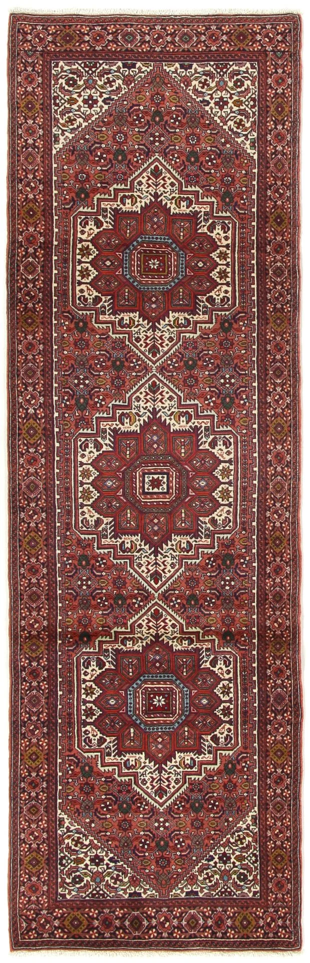 Wool Persian Rug 78 × 292 cm, hand-knotted