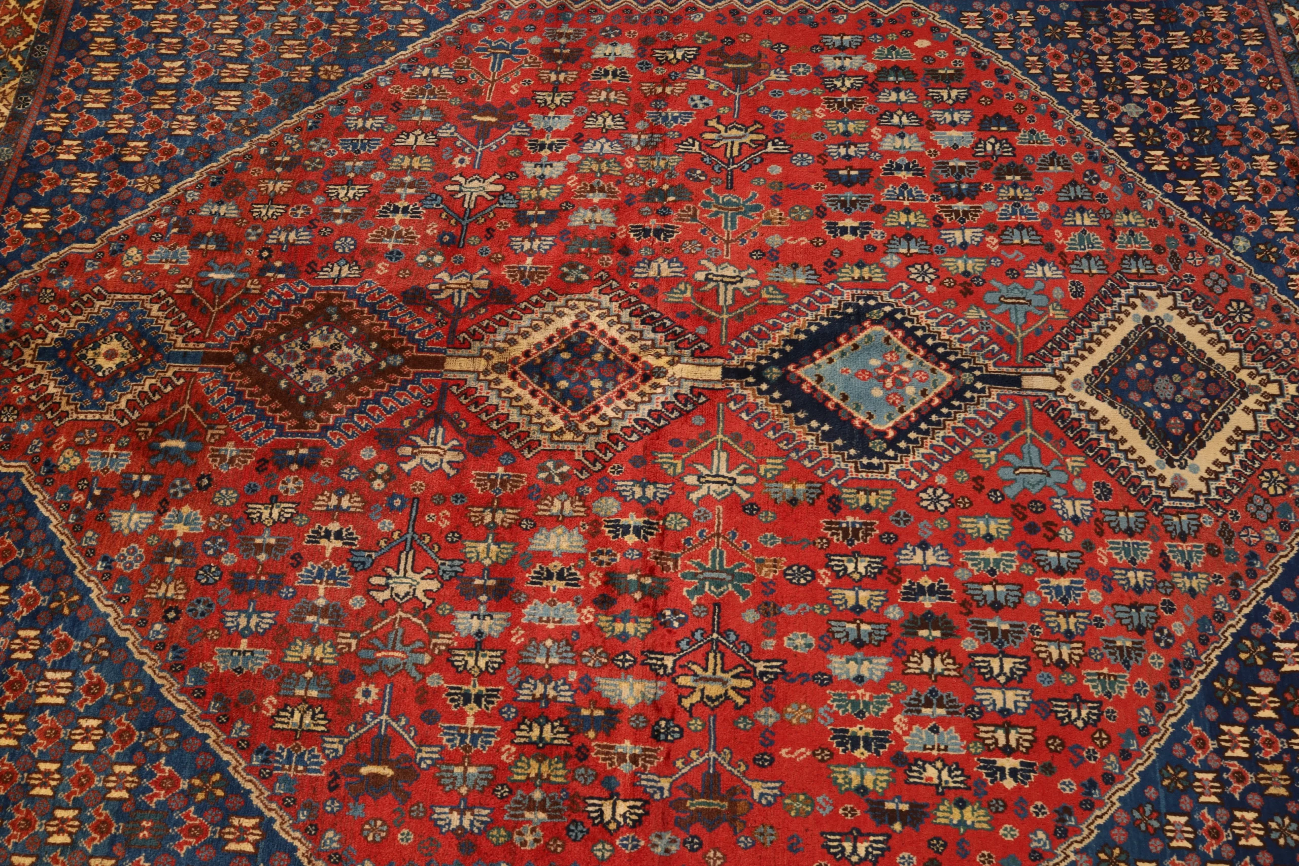 Hand-Knotted Persian Rug, 233 × 182 cm, Wool - Image 8