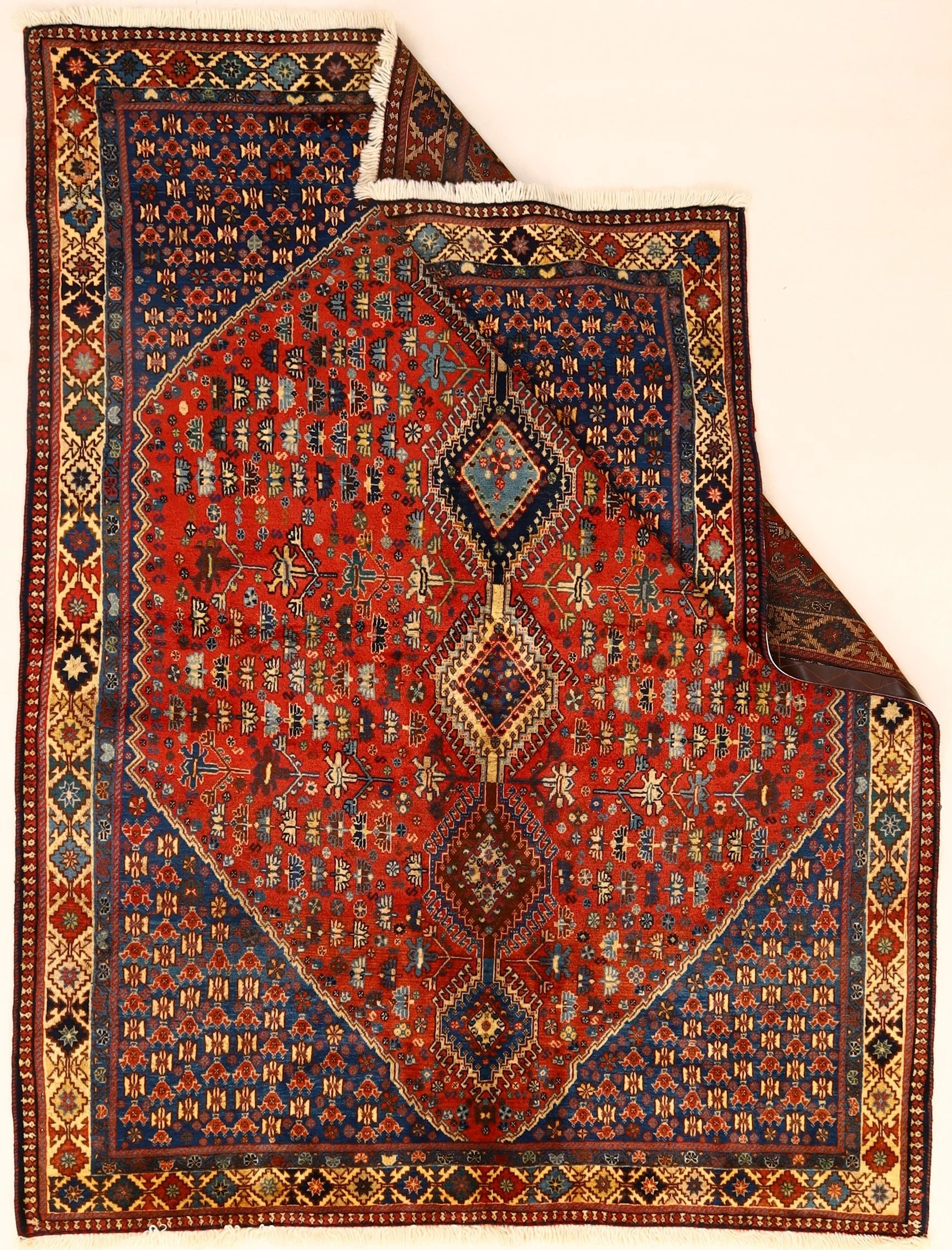 Hand-Knotted Persian Rug, 233 × 182 cm, Wool - Image 10